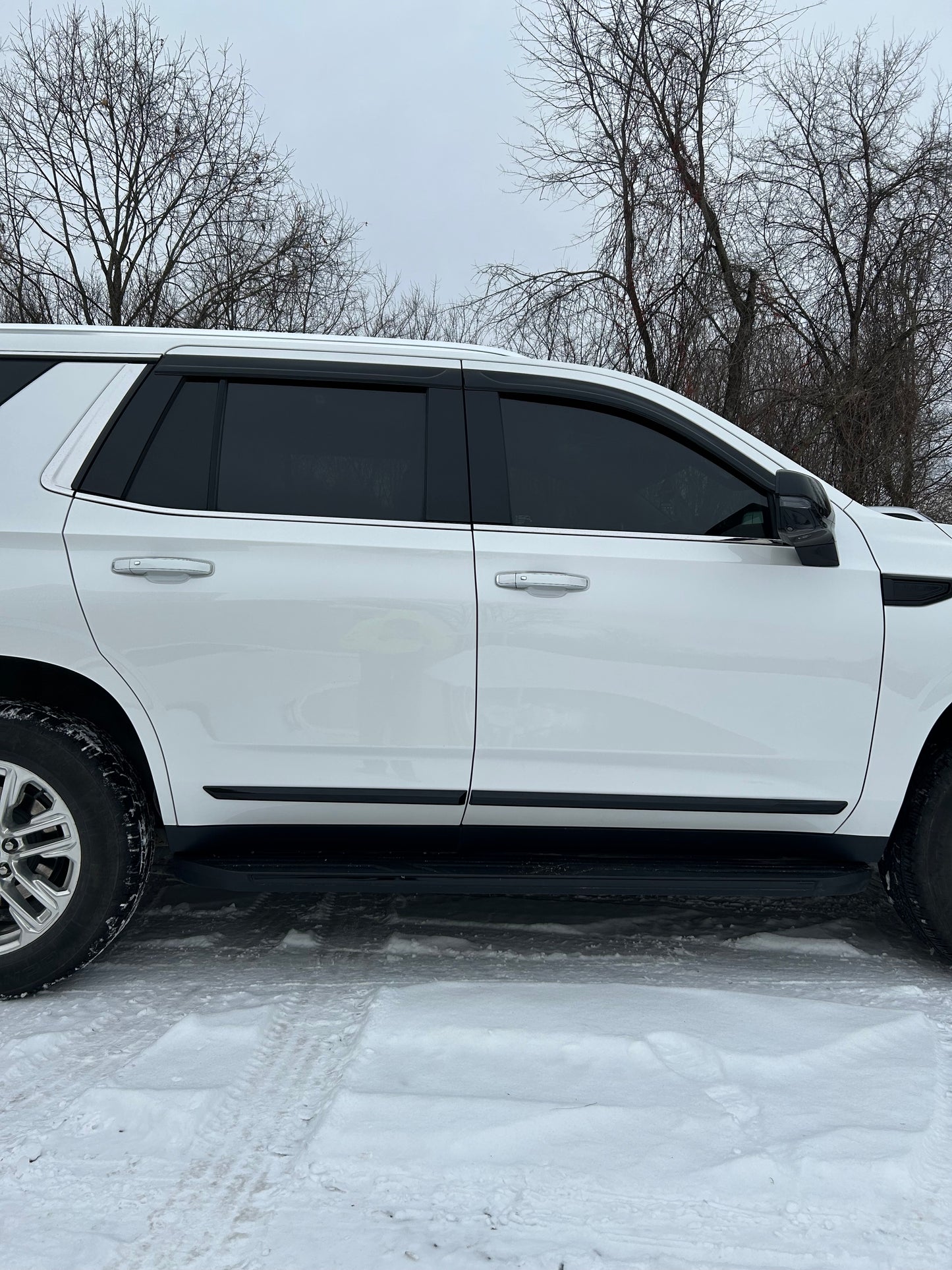 2021-2024 Chevy Tahoe/GMC Yukon Paint Matched Rain Guards