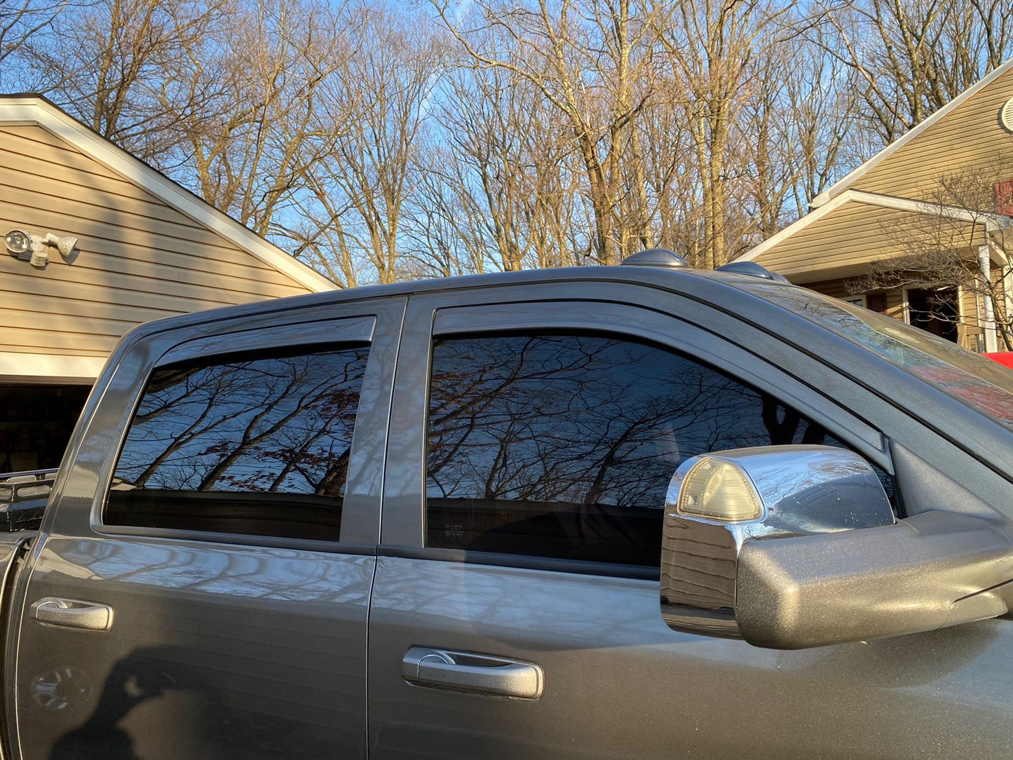 2009-2025 Ram Paint Matched Rain Guards