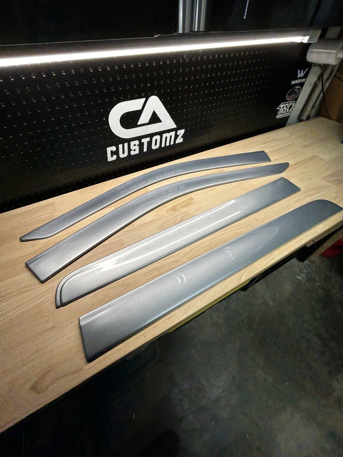 2019-2025 Cheverolet/ GMC Paint Matched Rain Guards