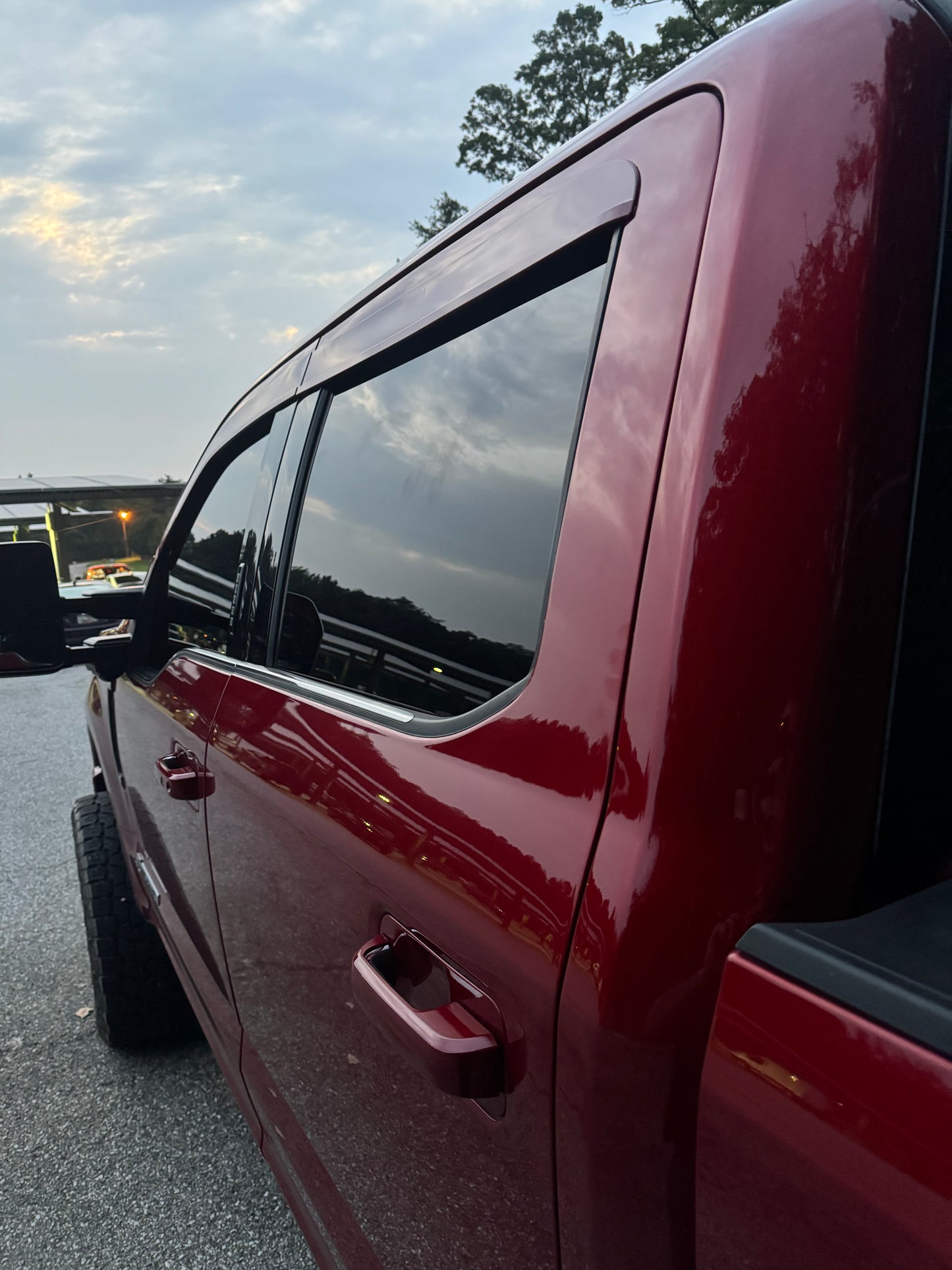2015-2024 Ford Paint Matched Rain Guards