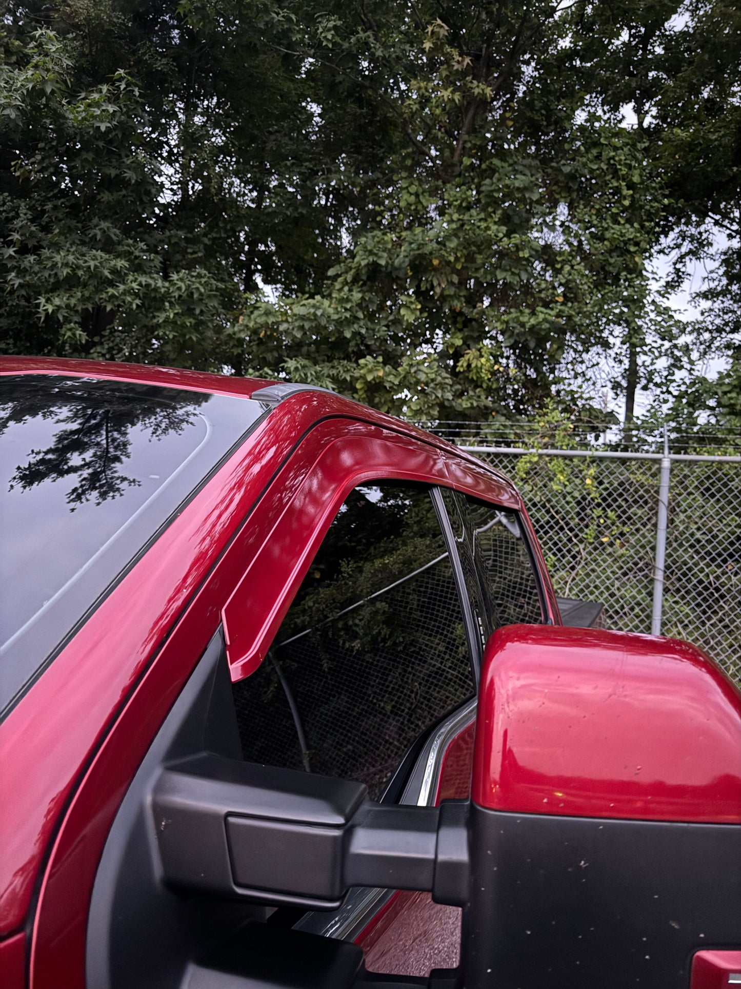 2015-2024 Ford Paint Matched Rain Guards