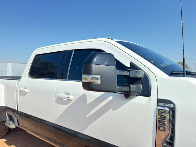 2015-2025 Ford Paint Matched Rain Guards