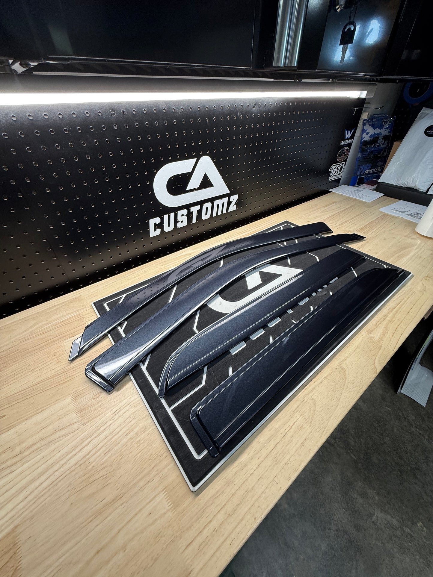 2009-2025 Ram Paint Matched Rain Guards