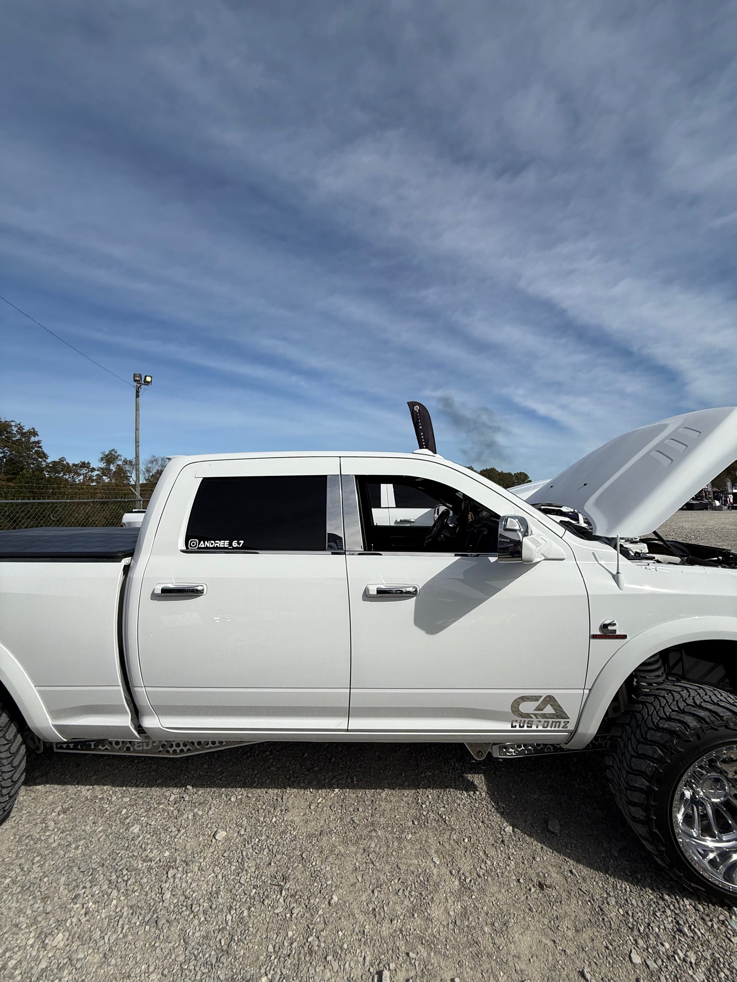 2010-2026 Ram ALUMINUM Paint Matched Rain Guards