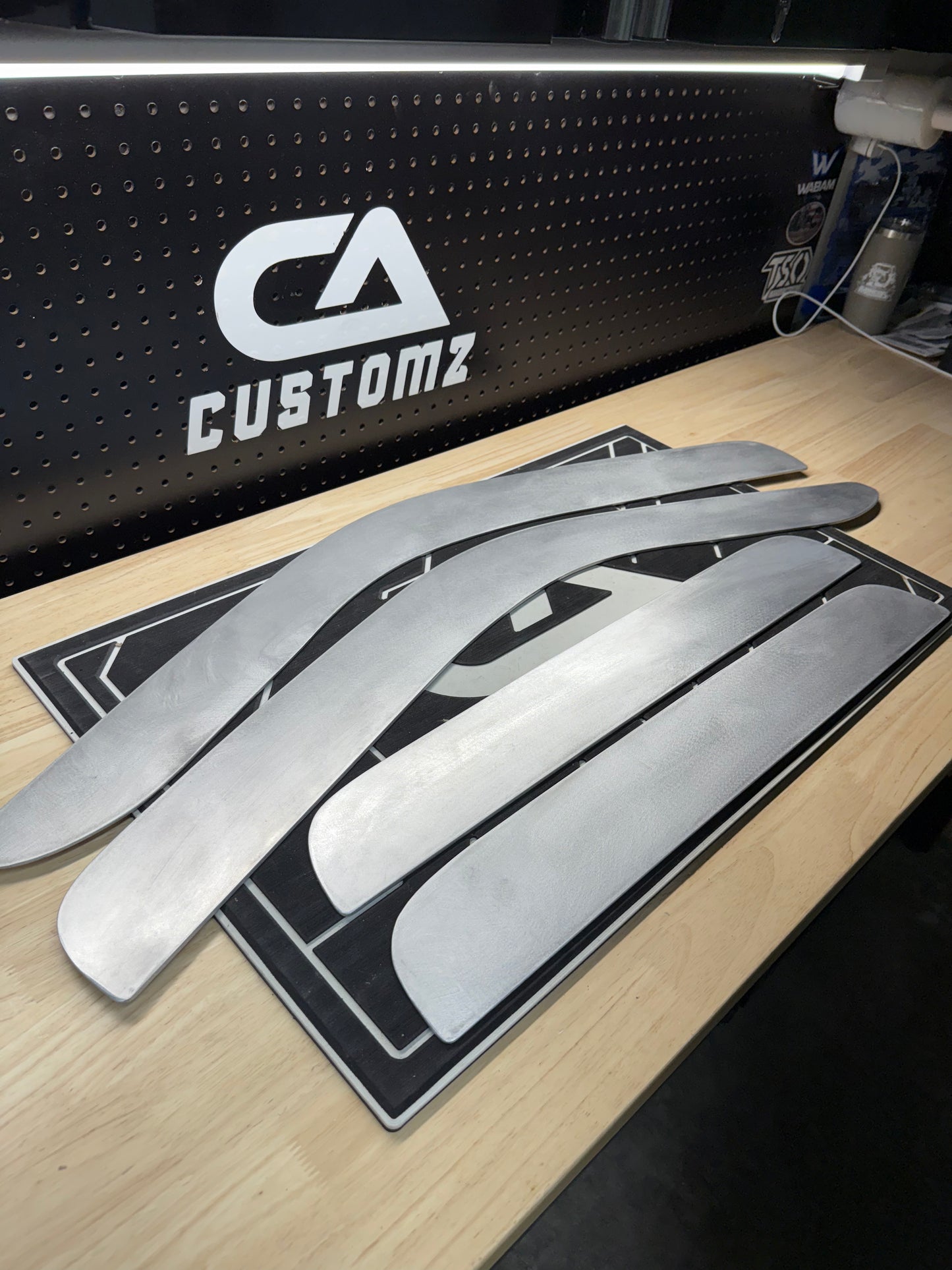 1999-2016 Ford Super Duty ALUMINUM Paint Matched Rain guards