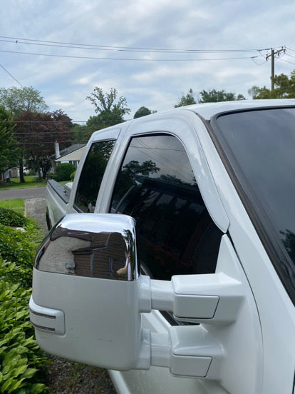 1999-2016 Ford Super Duty Paint Matched Rain Guards