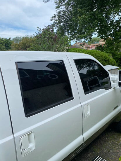 1999-2016 Ford Super Duty Paint Matched Rain Guards