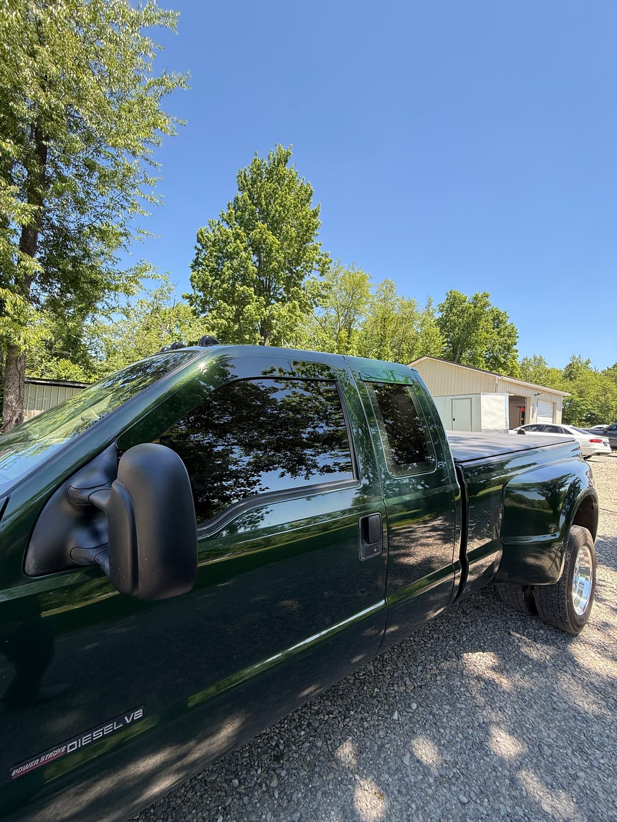1999-2016 Ford Super Duty ALUMINUM Paint Matched Rain guards