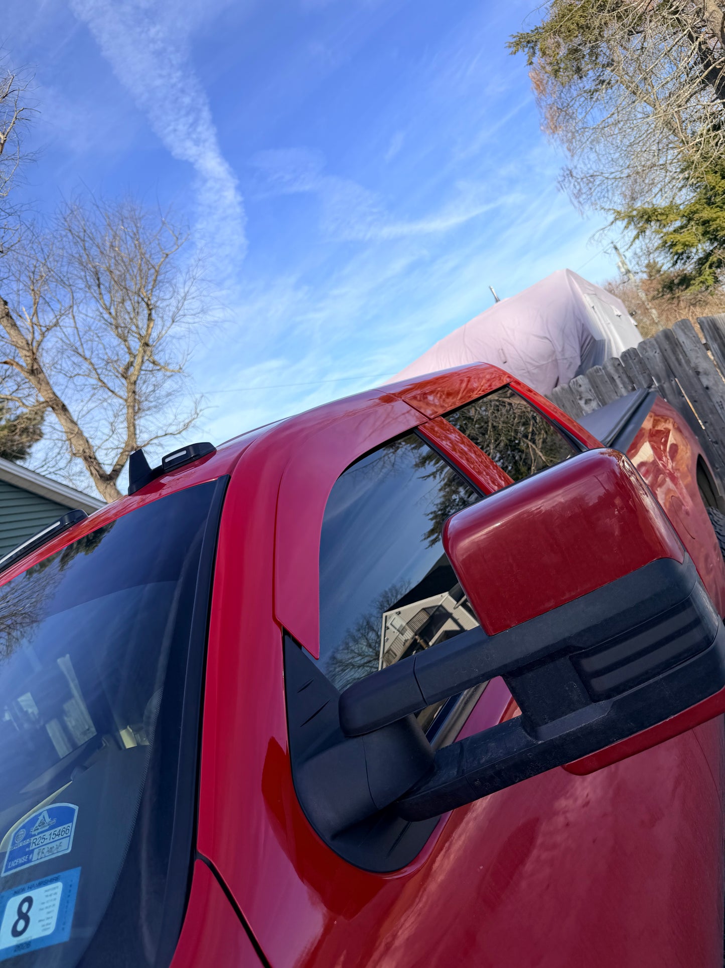 2008-2013 Chevy/GMC ALUMINUM Paint Matched Rain Guards