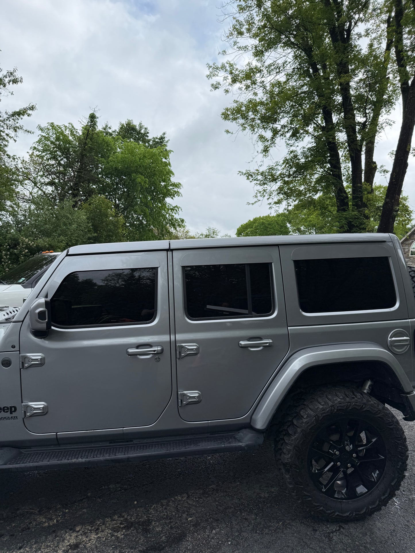 2018-2026 Jeep Wrangler (JL) ALUMINUM Paint Matched Rainguards
