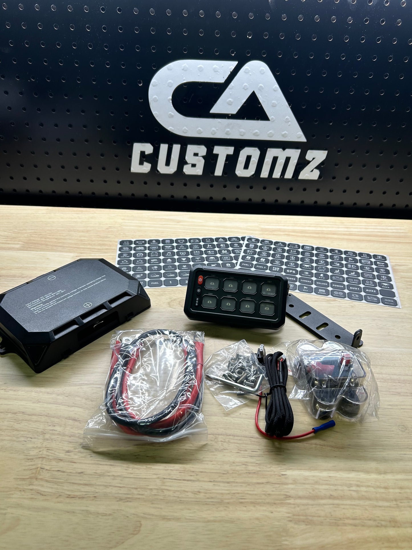 RGB (Bluetooth) 8 Gang Switch Panel