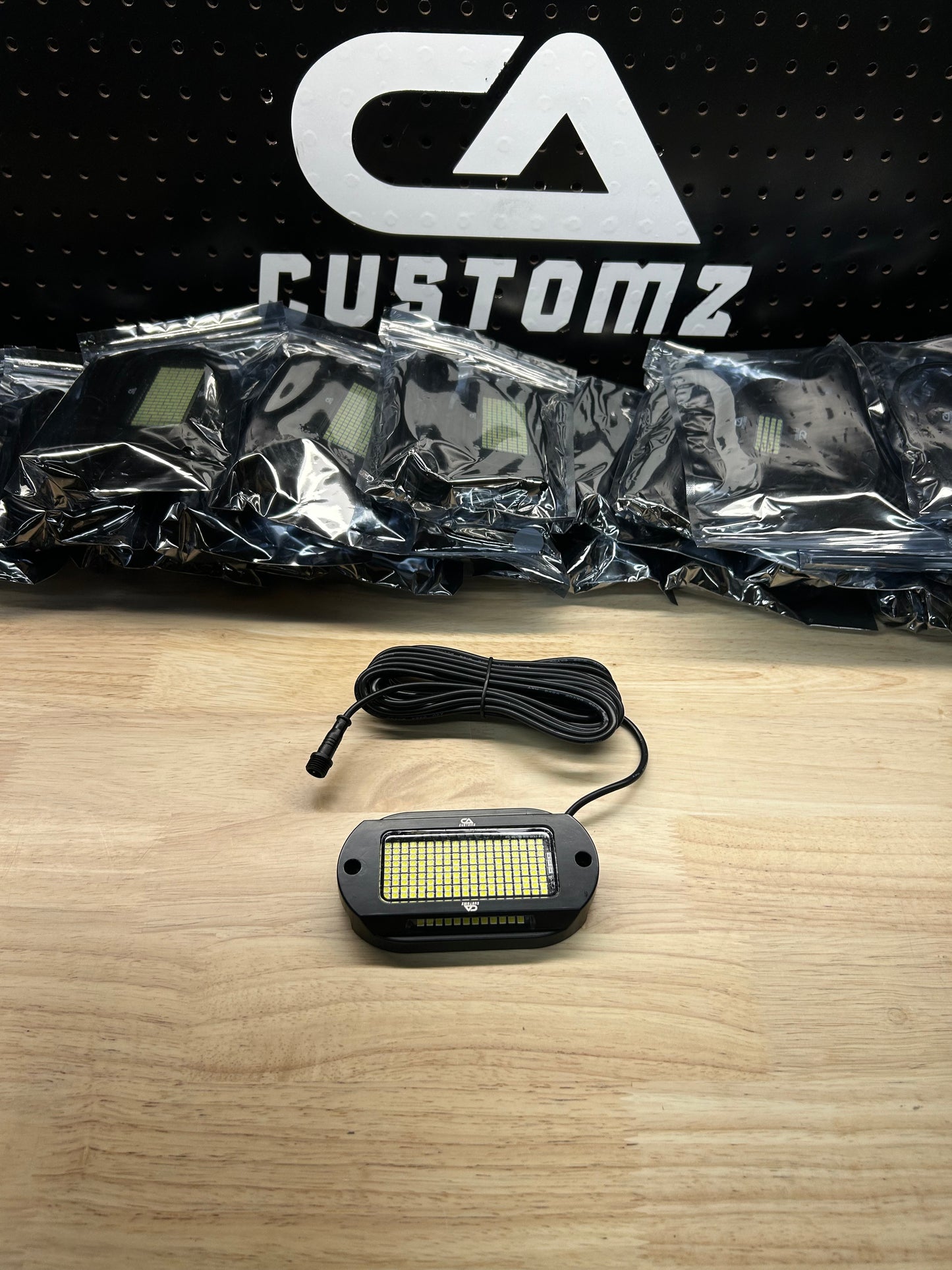 Pure White 219 LED Rock Lights