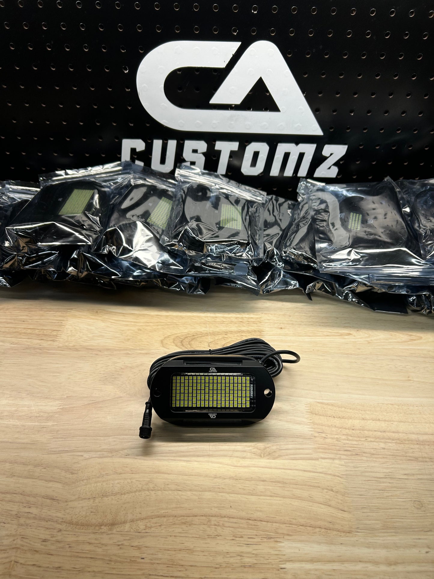 Pure White 219 LED Rock Lights