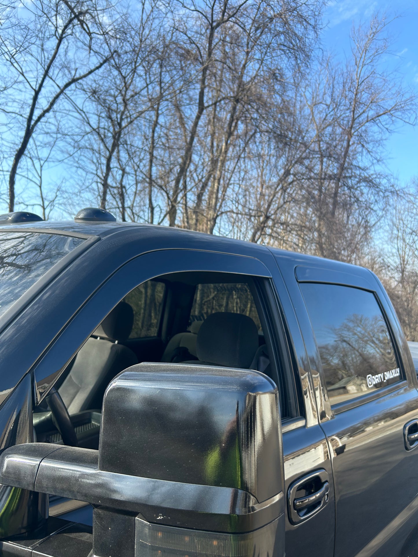 1999-2007 Cheverolet/ GMC Paint Matched Rain Guards