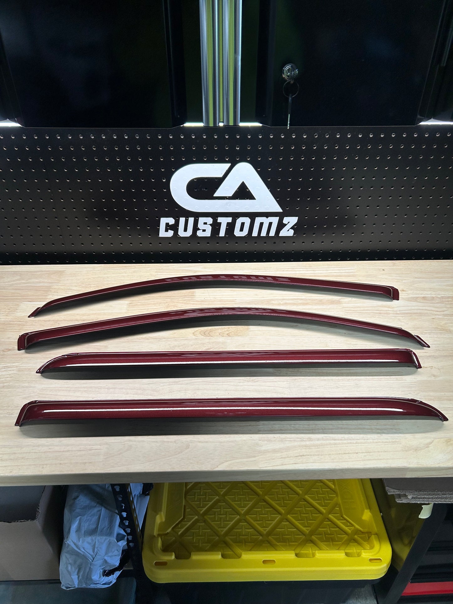 2014-2018 Cheverolet/GMC Paint Matched Rain Guards