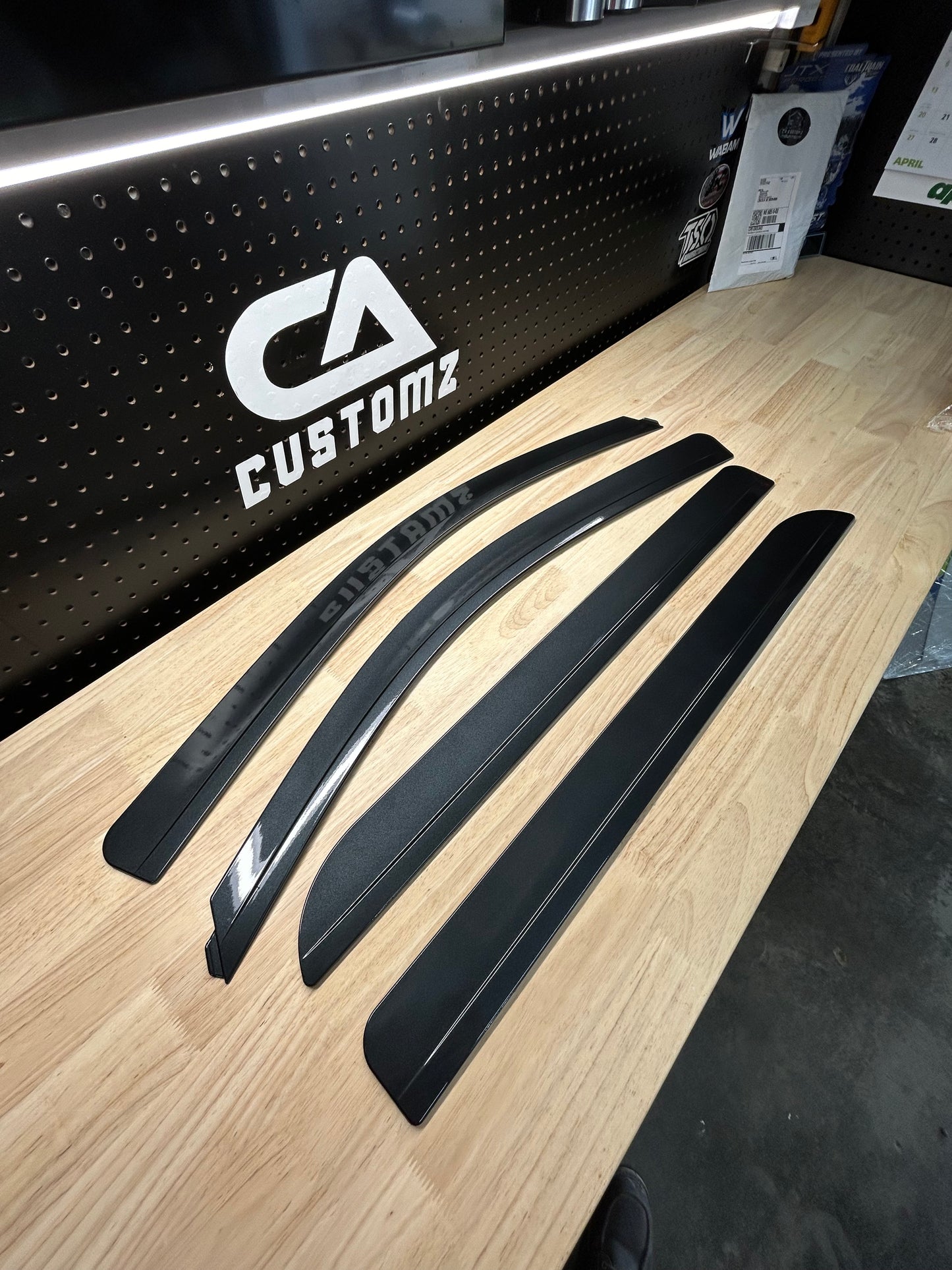 2014-2018 Cheverolet/GMC Paint Matched Rain Guards