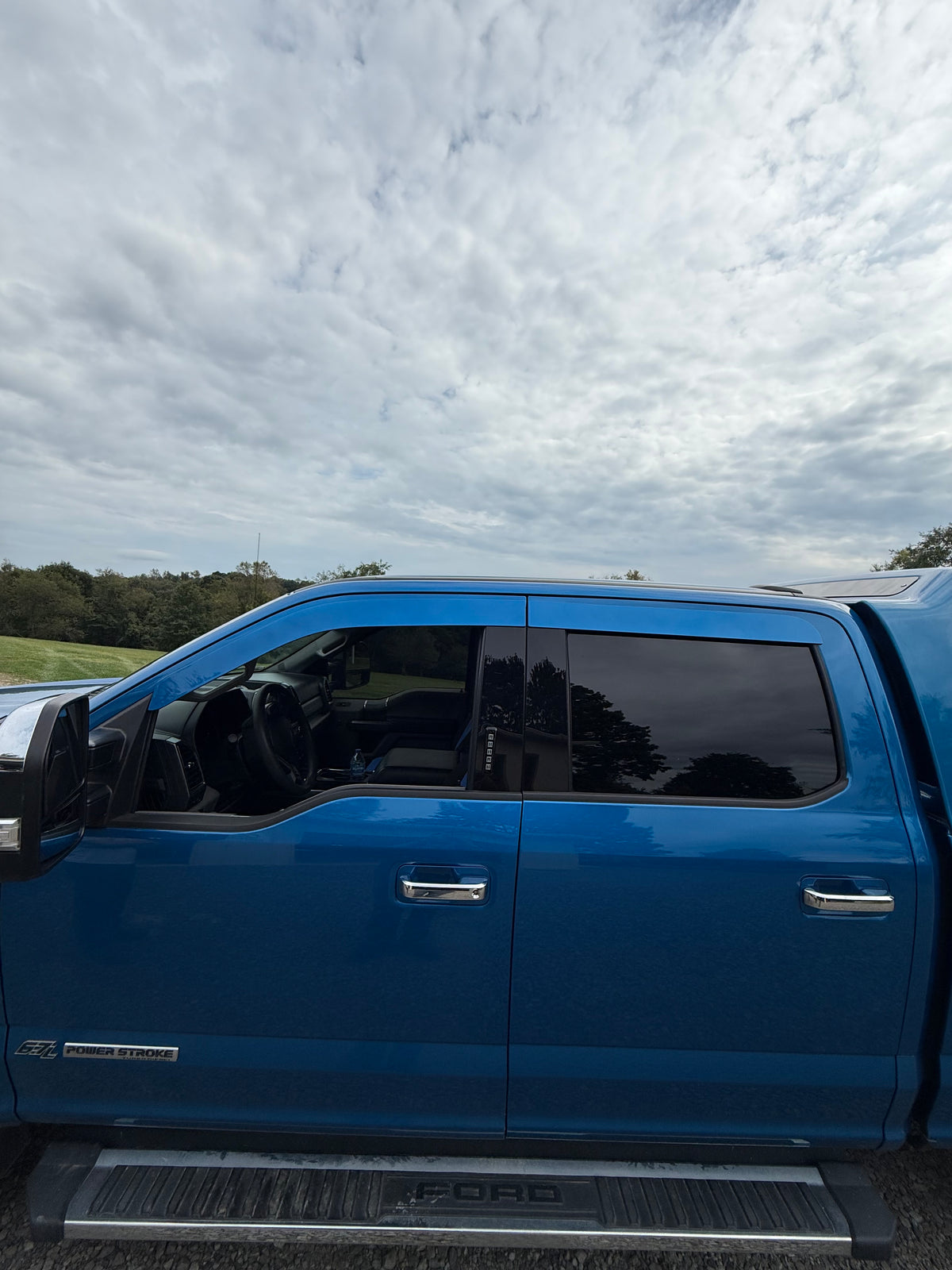 2015-2026 Ford ALUMINUM Paint Matched Rain guards