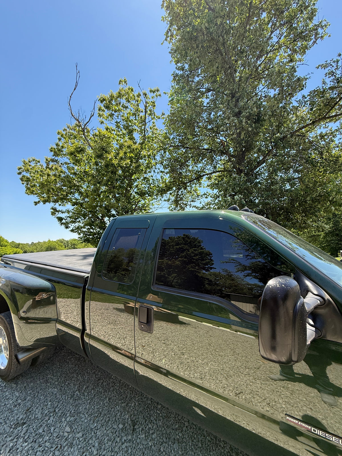 1999-2016 Ford Super Duty ALUMINUM Paint Matched Rain guards