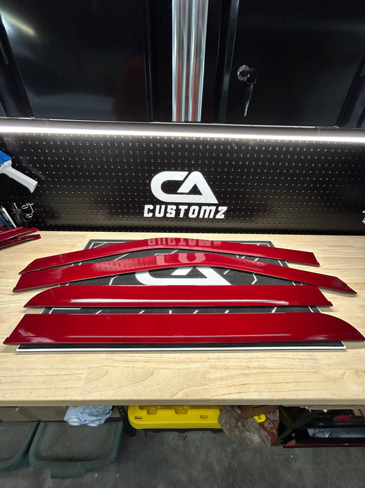 2015-2024 Ford Paint Matched Rain Guards