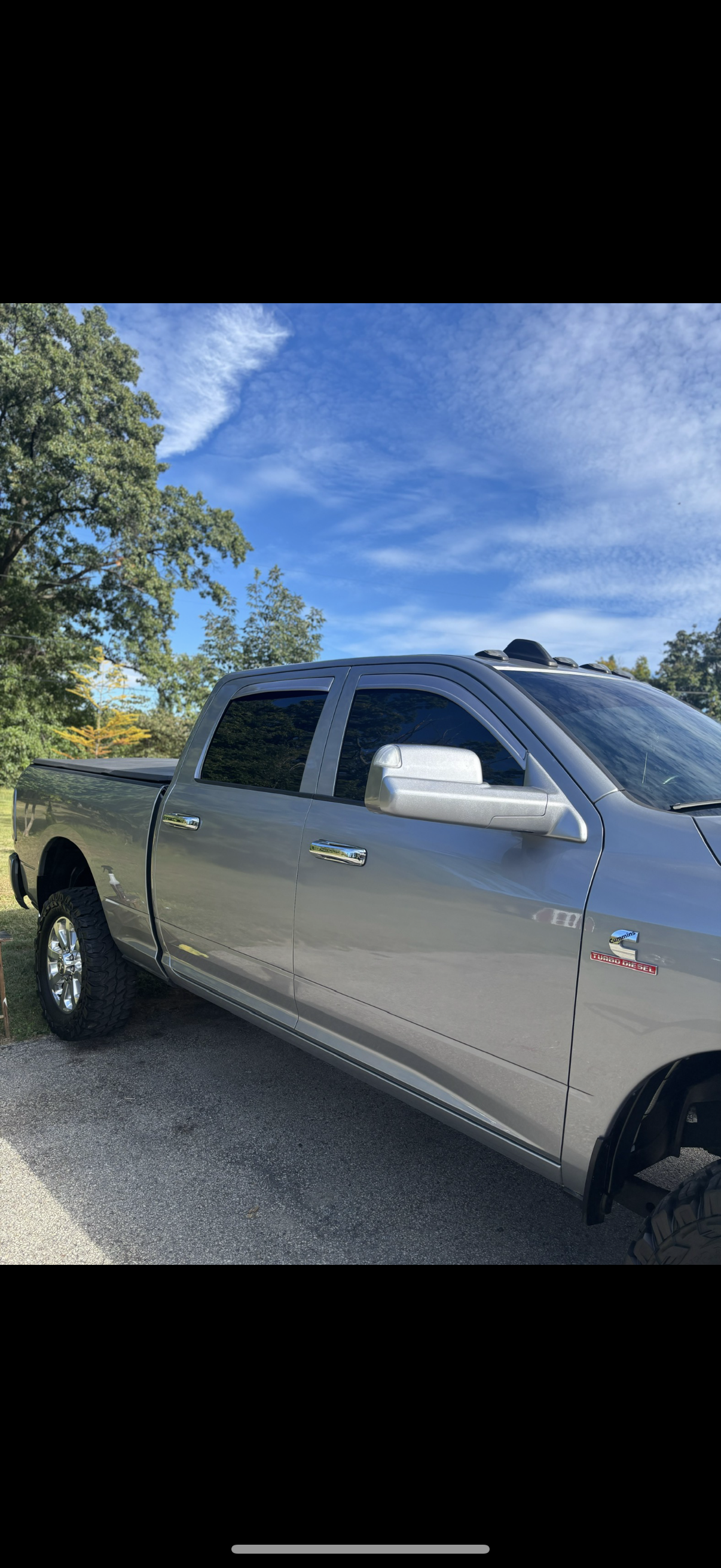2009-2025 Ram Paint Matched Rain Guards