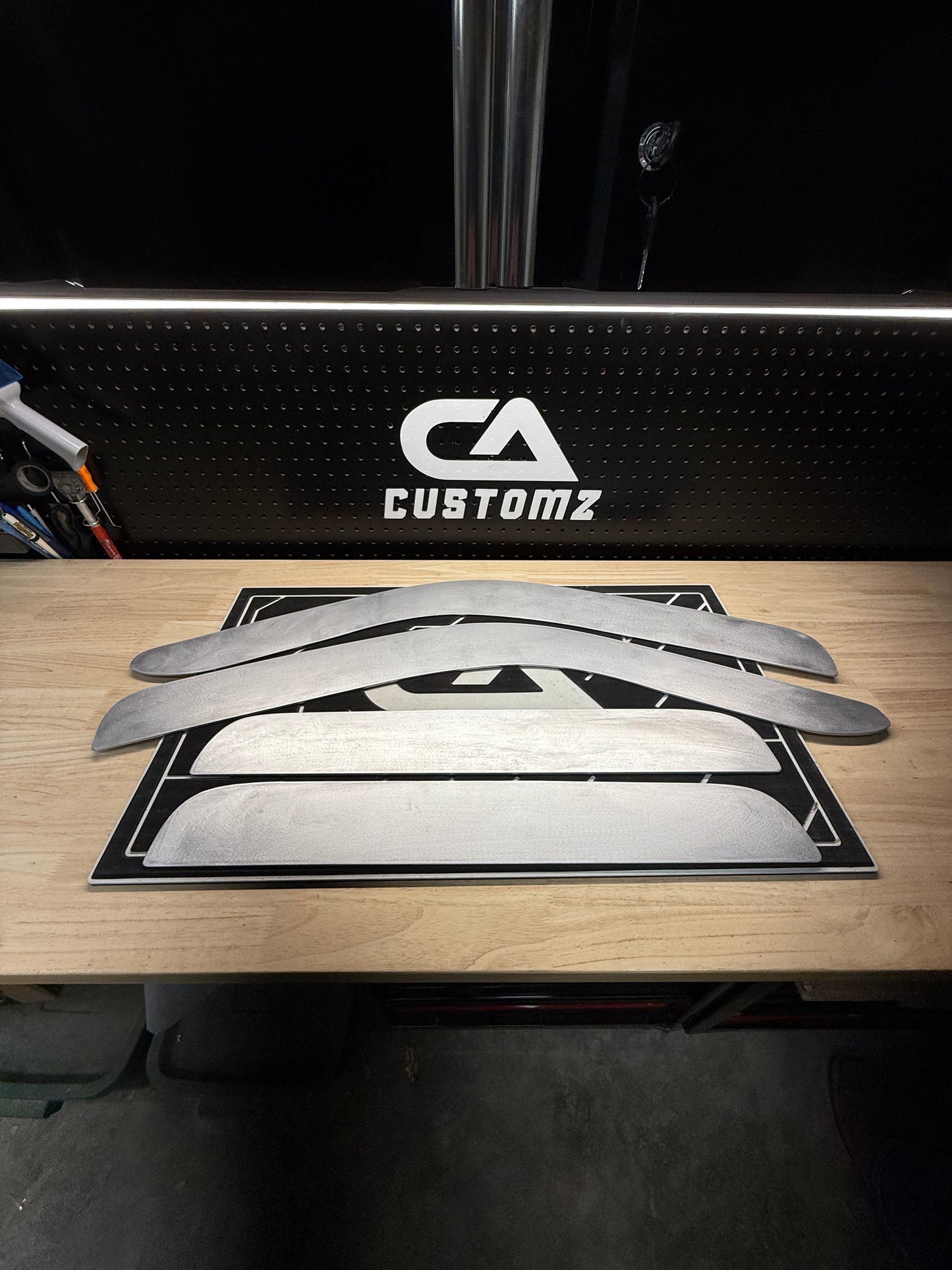 1999-2016 Ford Super Duty ALUMINUM Paint Matched Rain guards