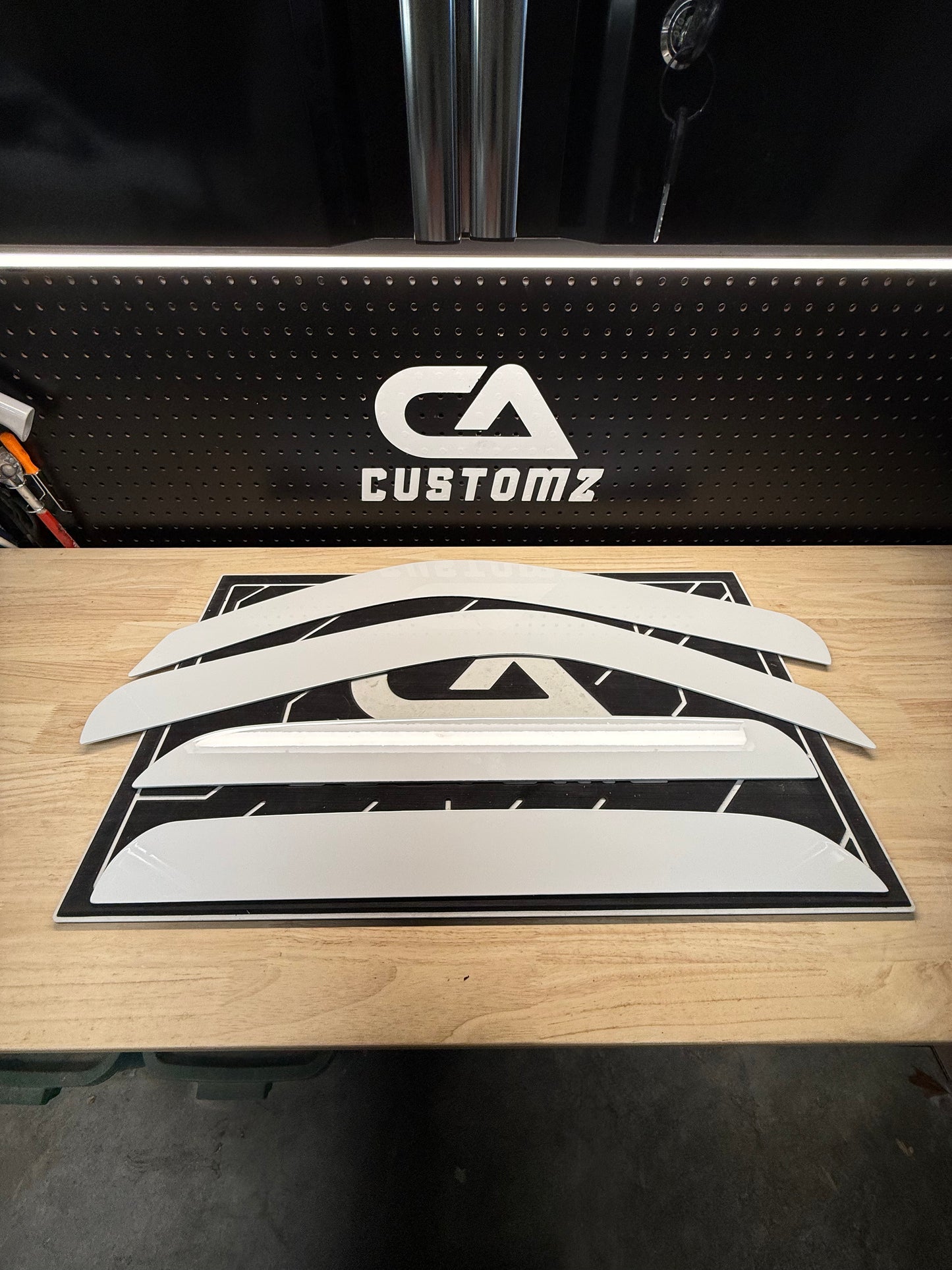 1999-2007 Chevy/GMC ALUMINUM Paint Matched Rain Guards