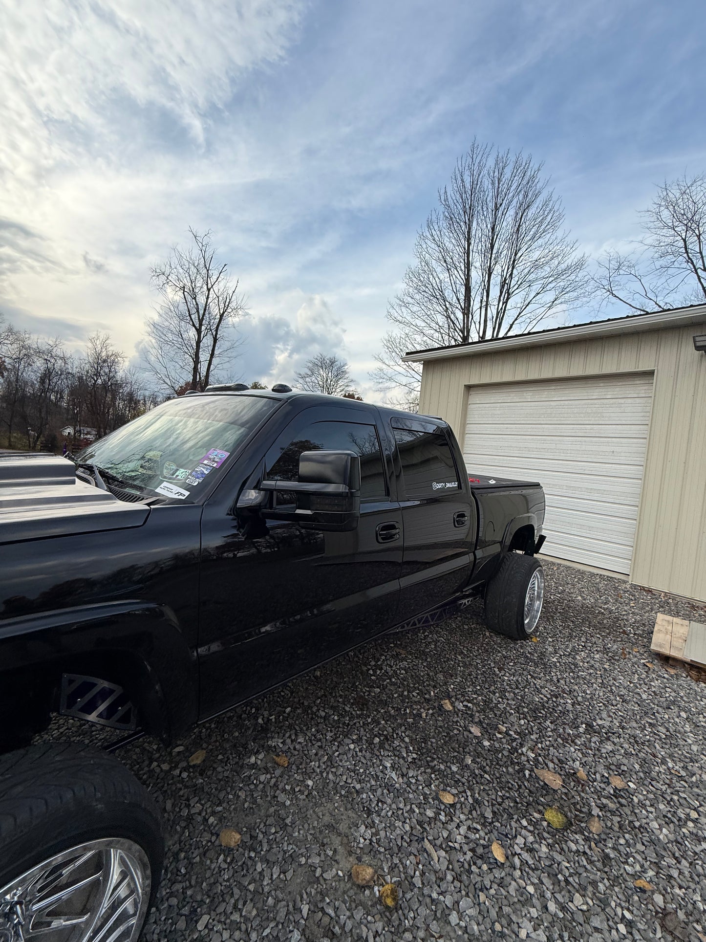 1999-2007 Chevy/GMC ALUMINUM Paint Matched Rain Guards