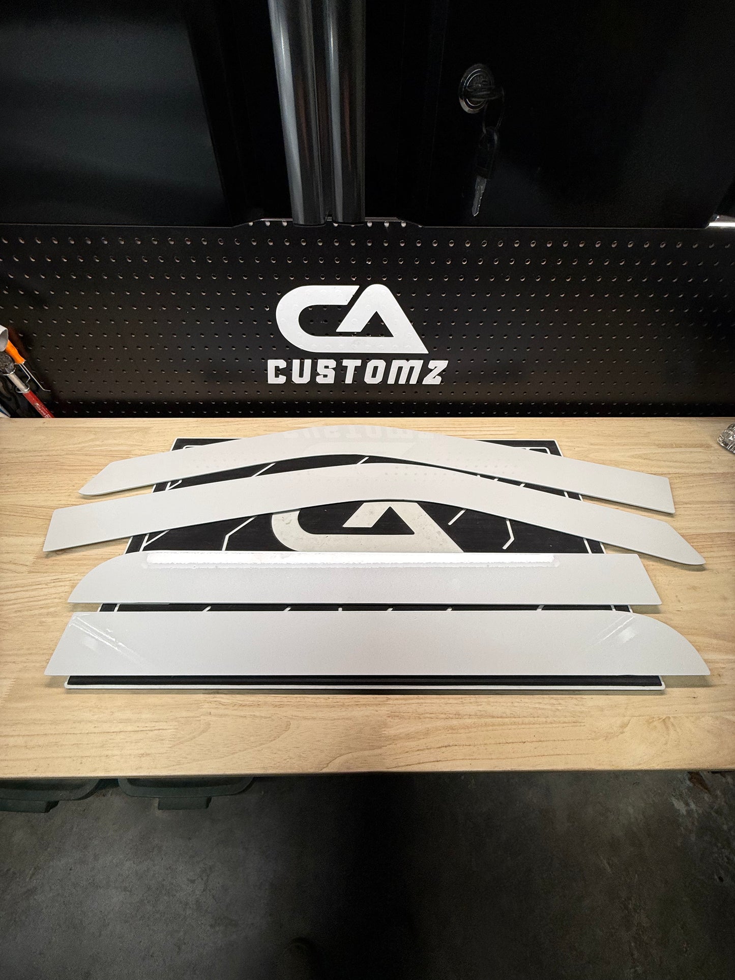 2015-2026 Ford ALUMINUM Paint Matched Rain guards