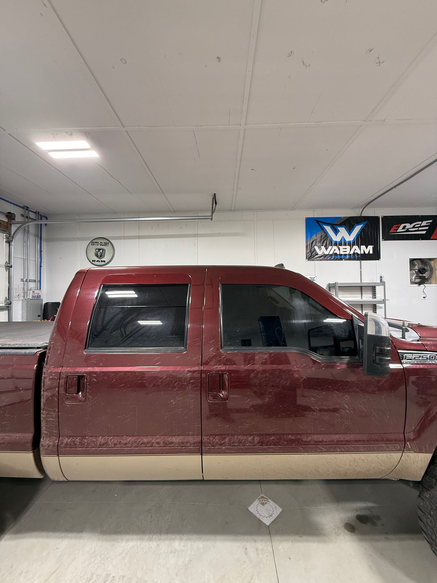 1999-2016 Ford Super Duty ALUMINUM Paint Matched Rain guards