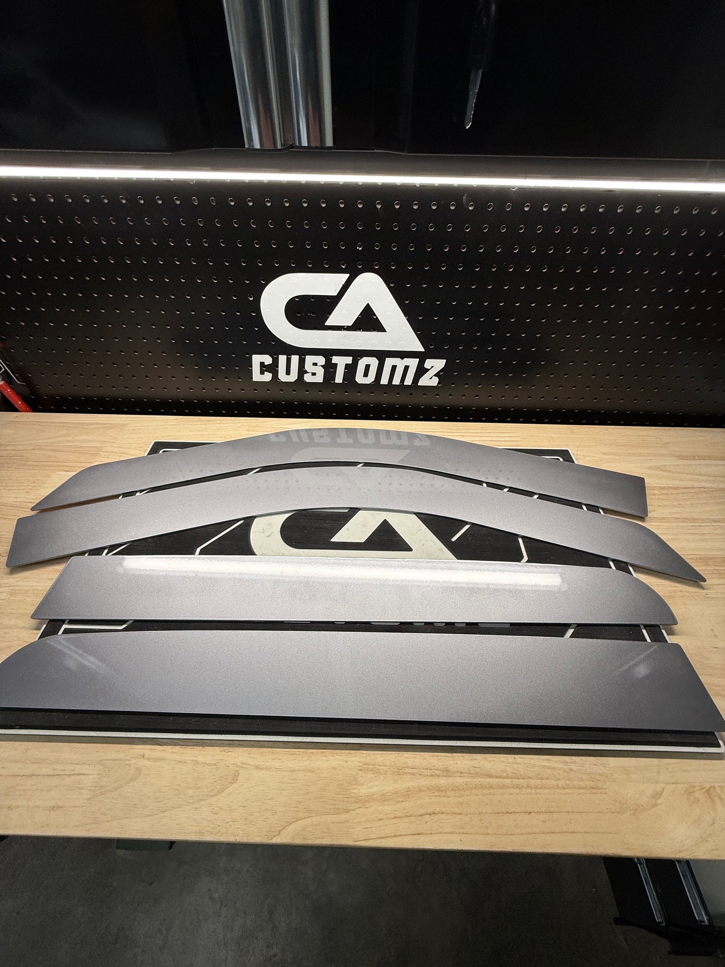 2010-2026 Ram ALUMINUM Paint Matched Rain Guards