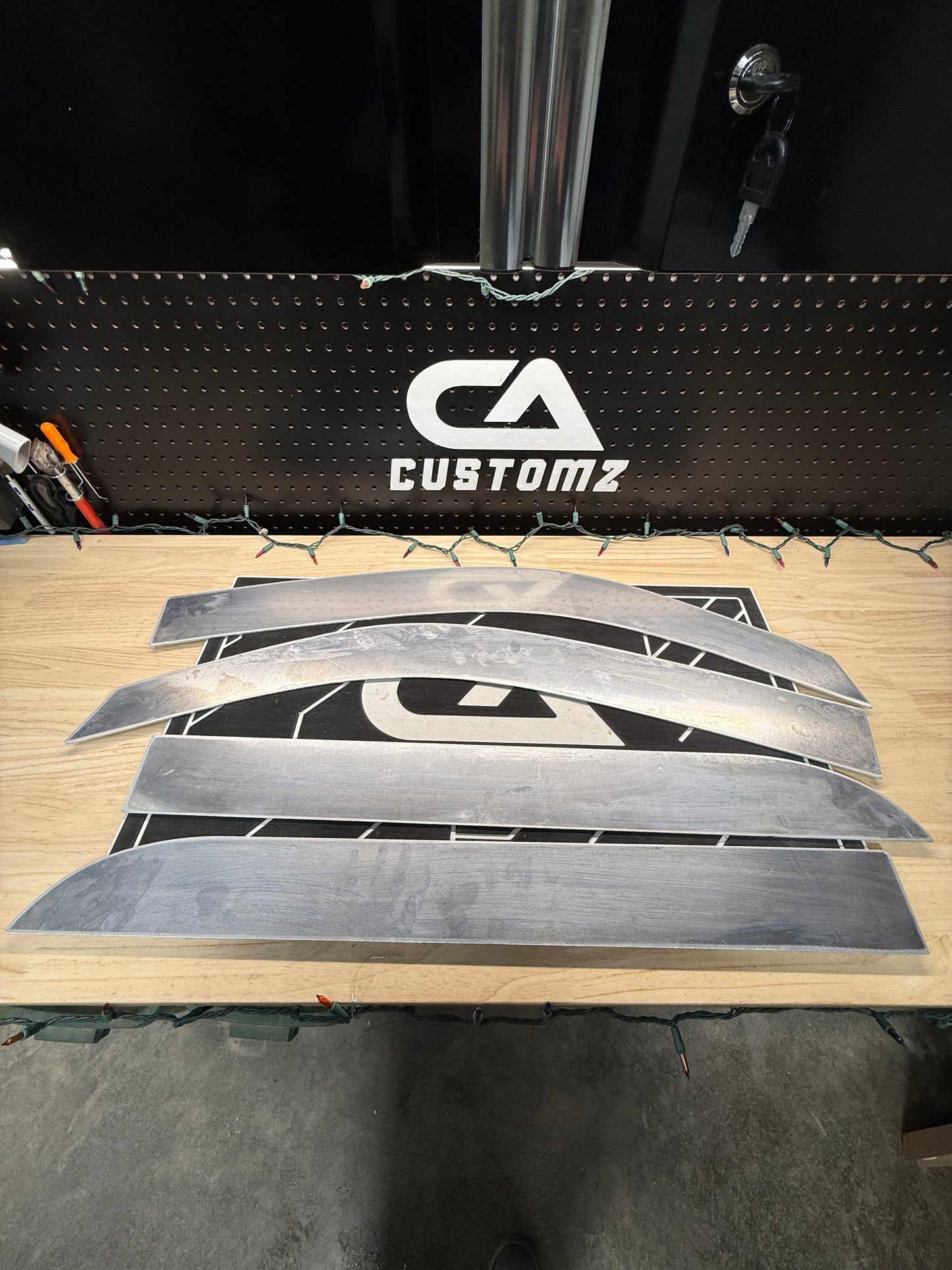 2008-2013 Chevy/GMC ALUMINUM Paint Matched Rain Guards