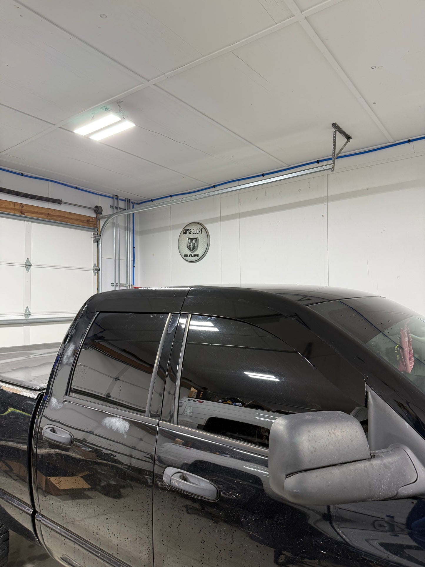 2003-2009 3G Ram ALUMINUM Paint Matched Rain guards