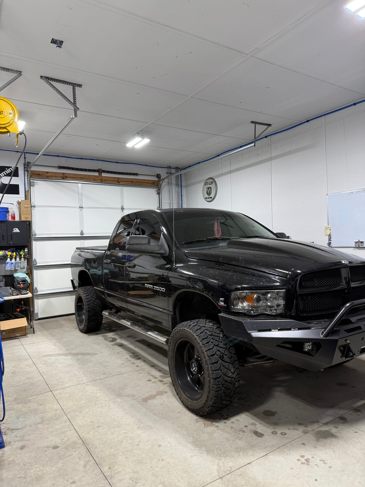 2003-2009 3G Ram ALUMINUM Paint Matched Rain guards