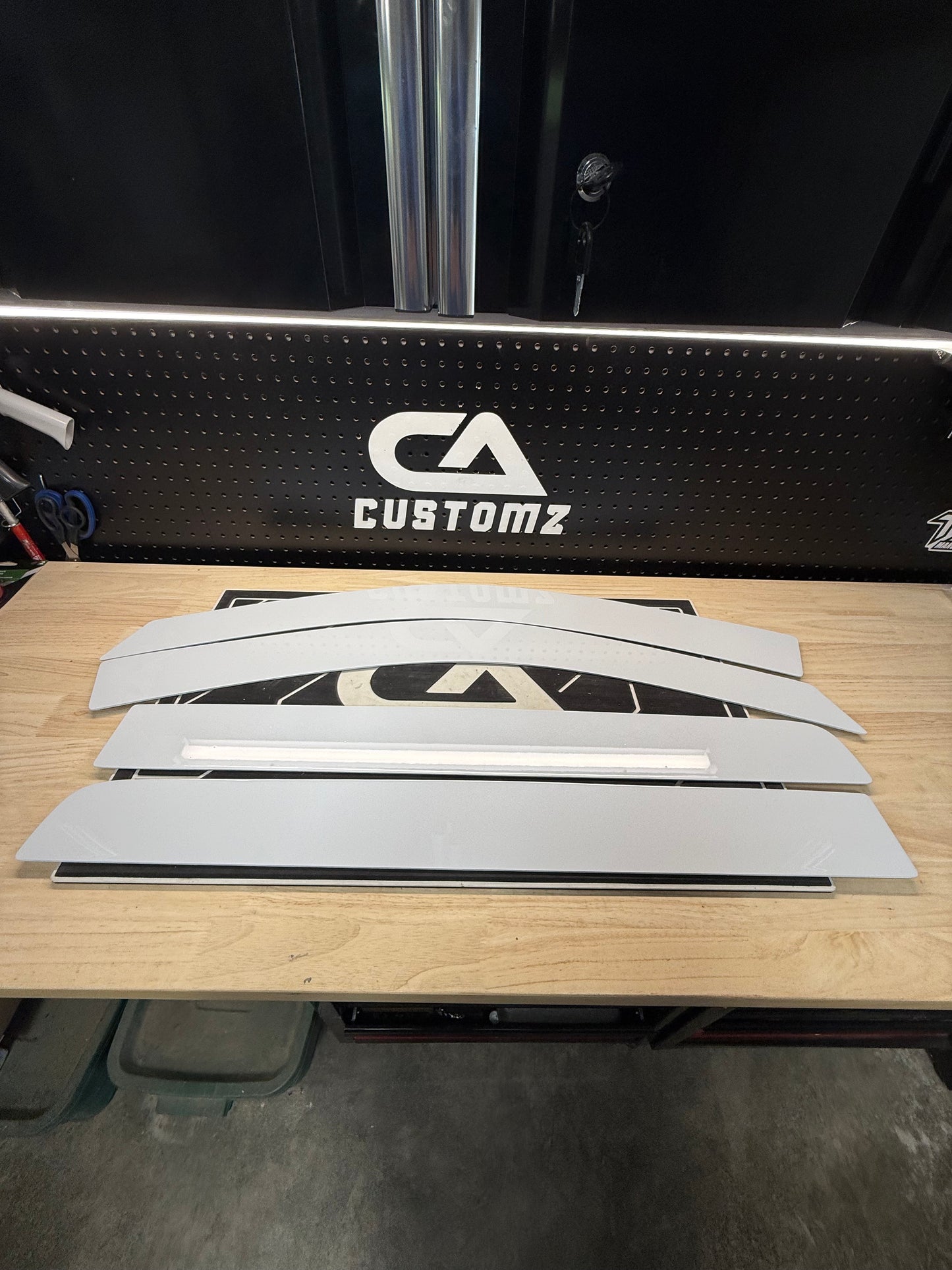 2019-2026 Chevy/GMC ALUMINUM Paint Matched Rain Guards