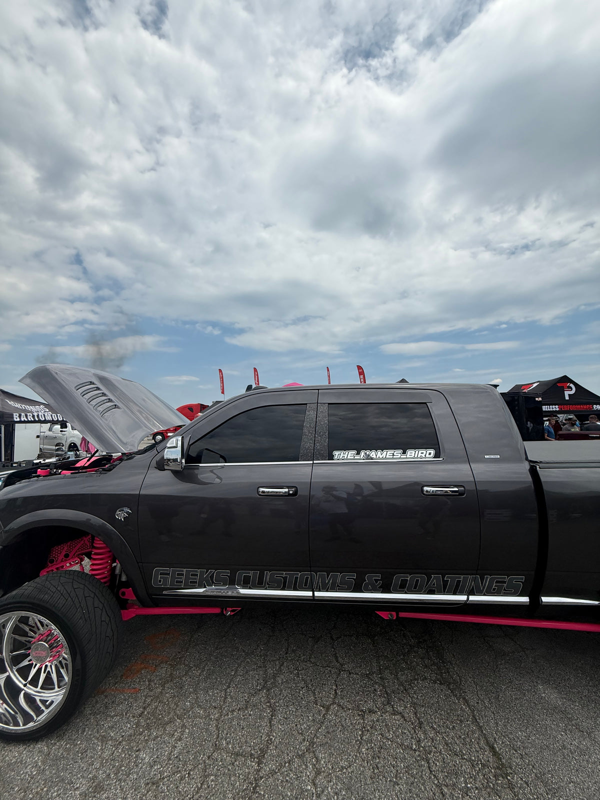 2010-2026 Ram ALUMINUM Paint Matched Rain Guards