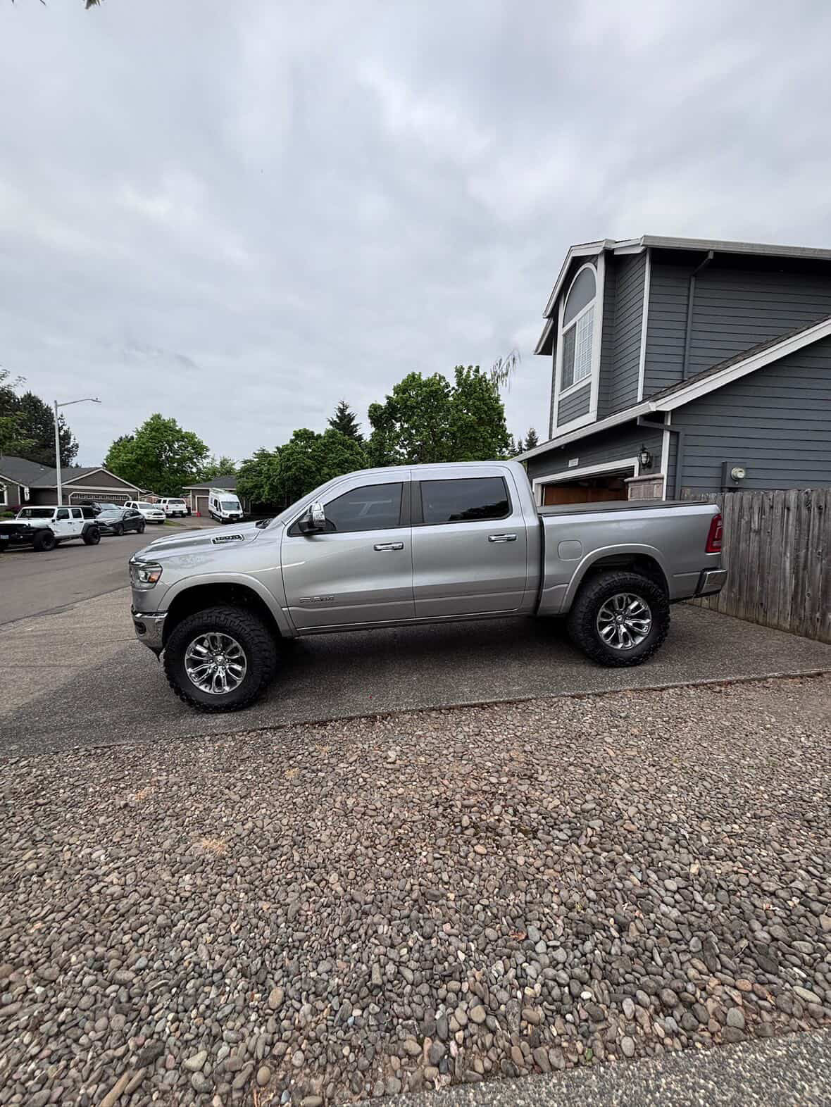 2019-2026 Ram 1500 ALUMINUM Paint Matched Rain guards