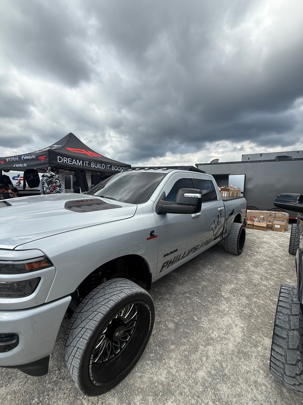 2010-2026 Ram ALUMINUM Paint Matched Rain Guards