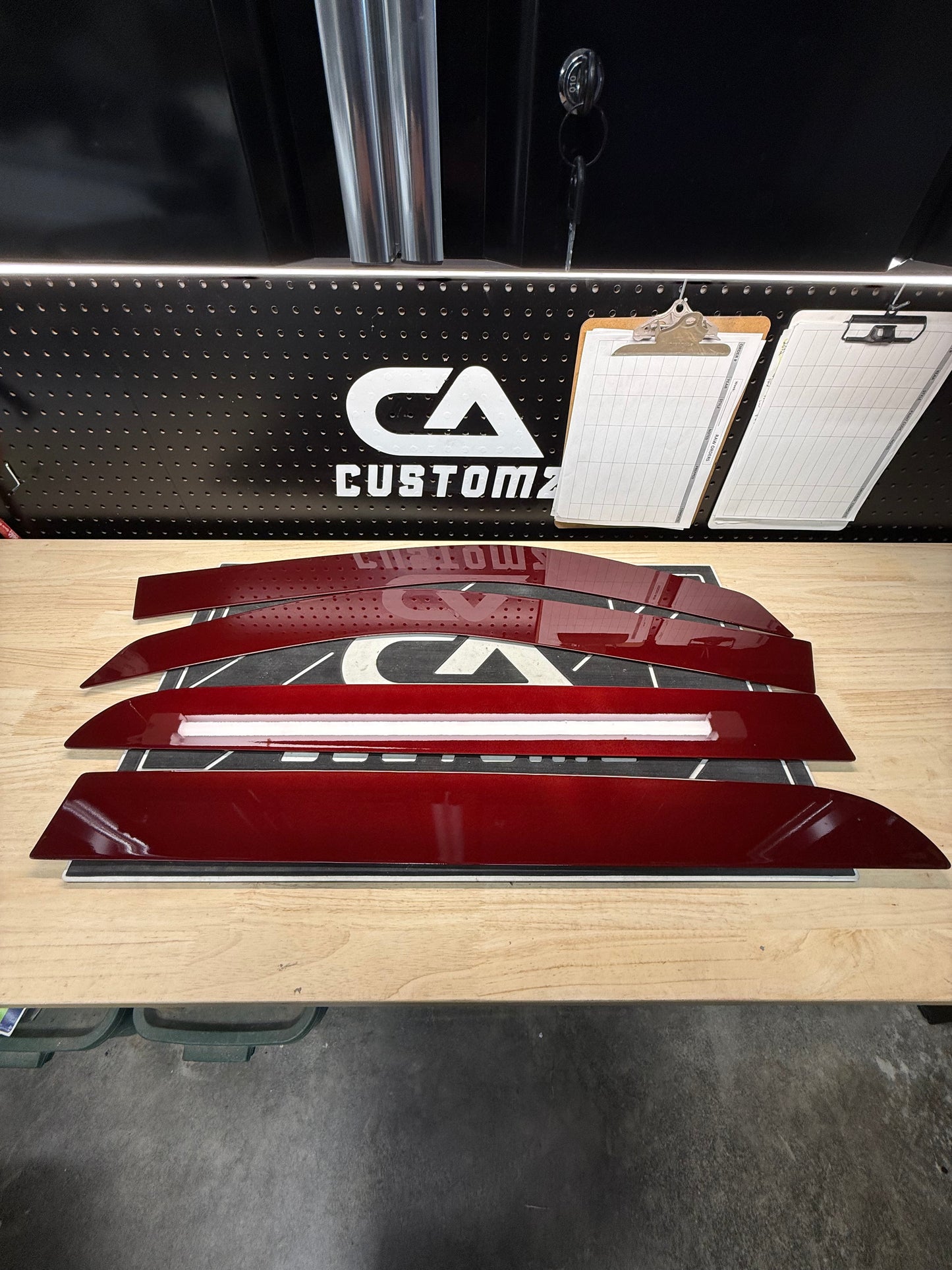 2019-2026 Ram 1500 ALUMINUM Paint Matched Rain guards