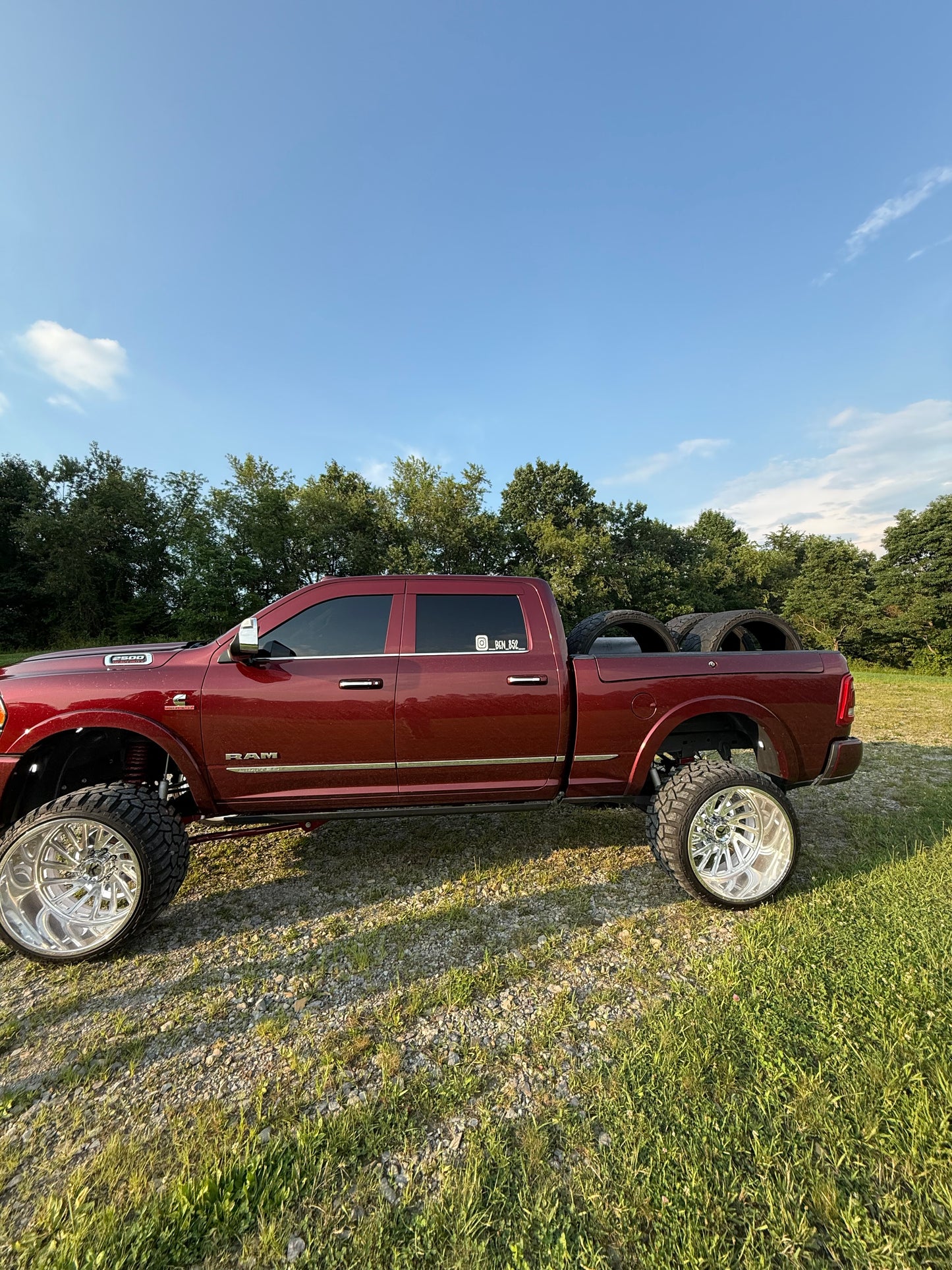 2010-2026 Ram ALUMINUM Paint Matched Rain Guards