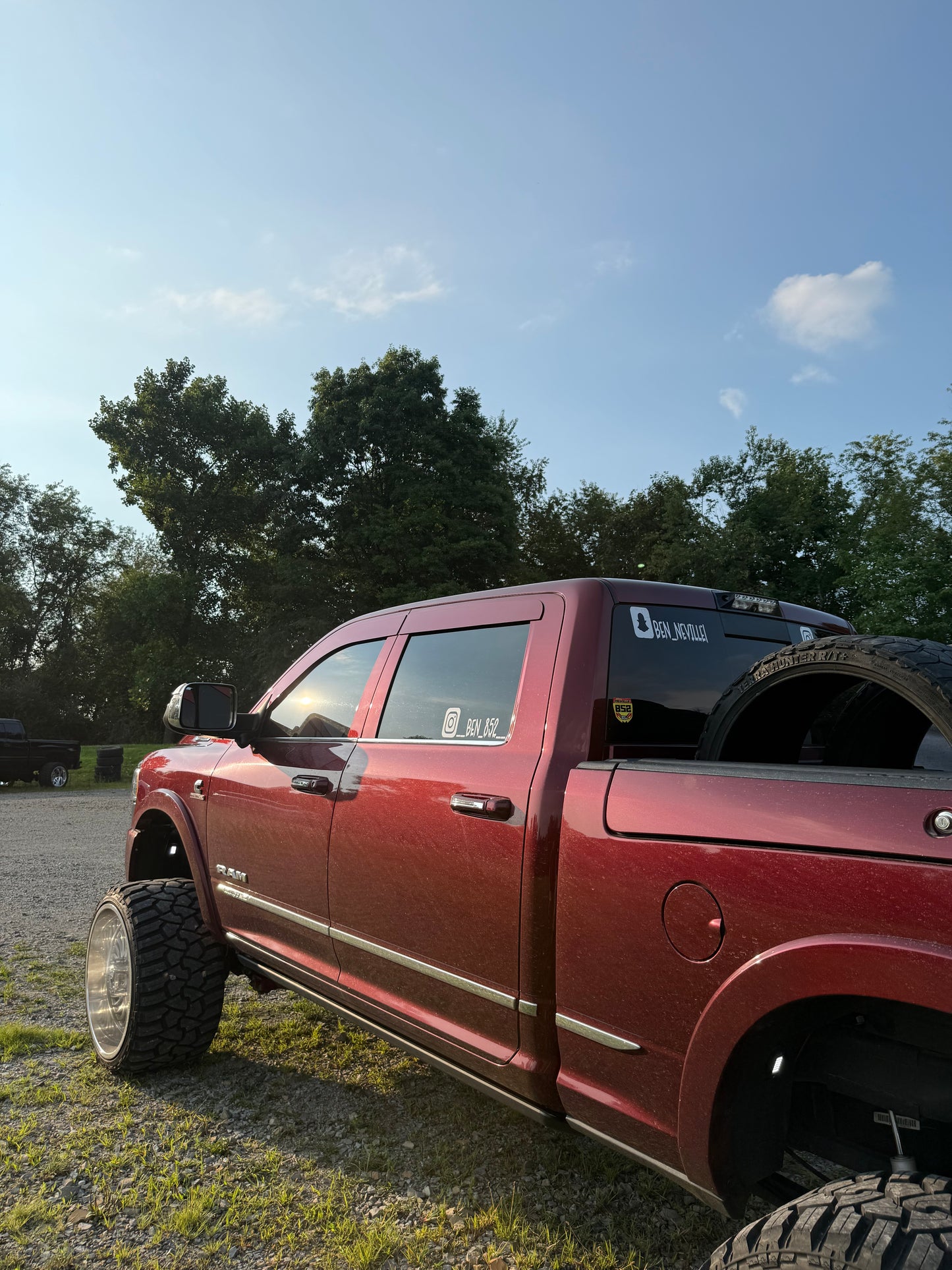 2010-2026 Ram ALUMINUM Paint Matched Rain Guards