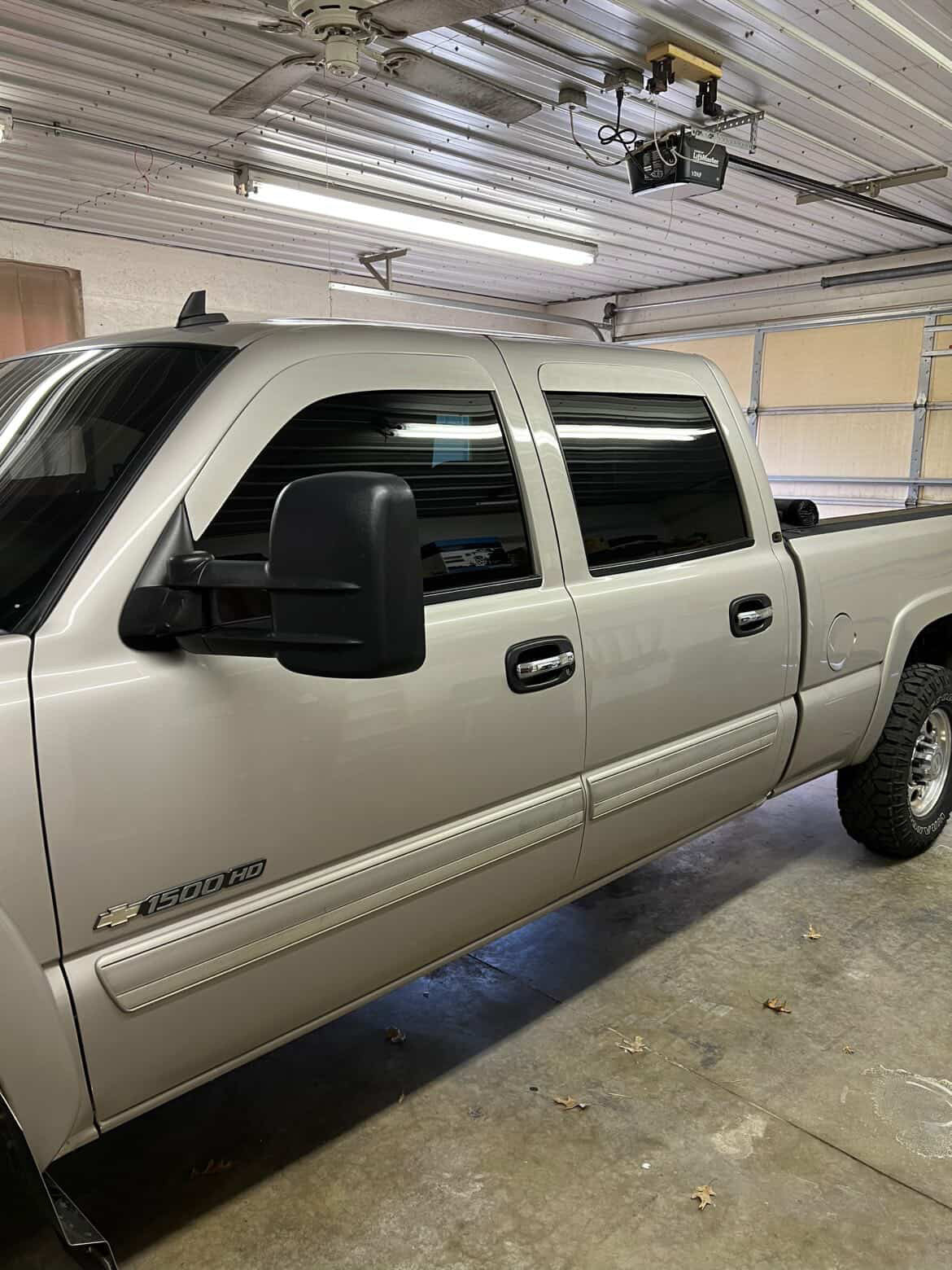 1999-2007 Chevy/GMC ALUMINUM Paint Matched Rain Guards
