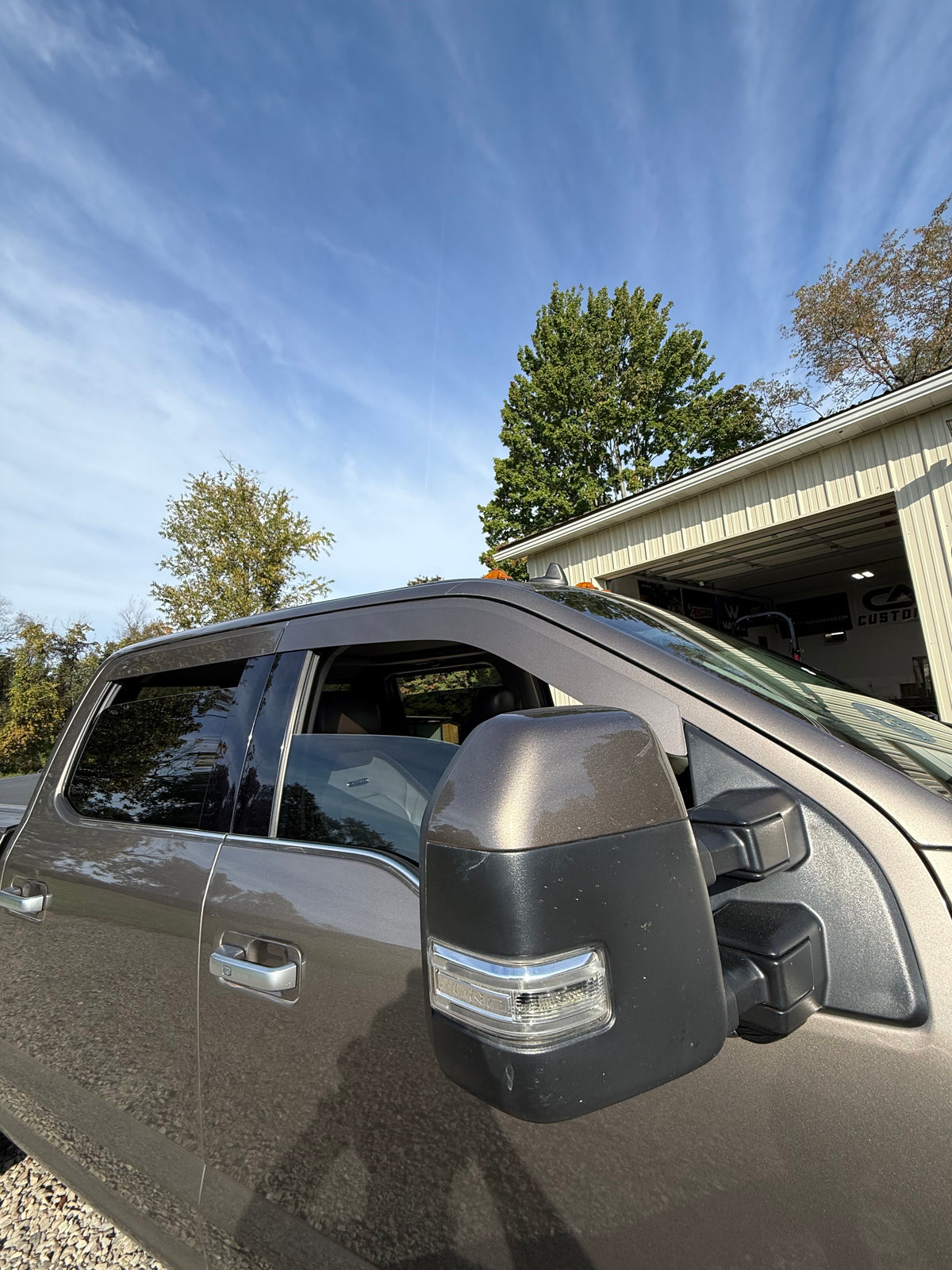 2015-2026 Ford ALUMINUM Paint Matched Rain guards