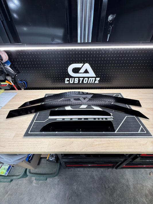 1994-2002 2G ALUMINUM Paint Matched Rain Guards