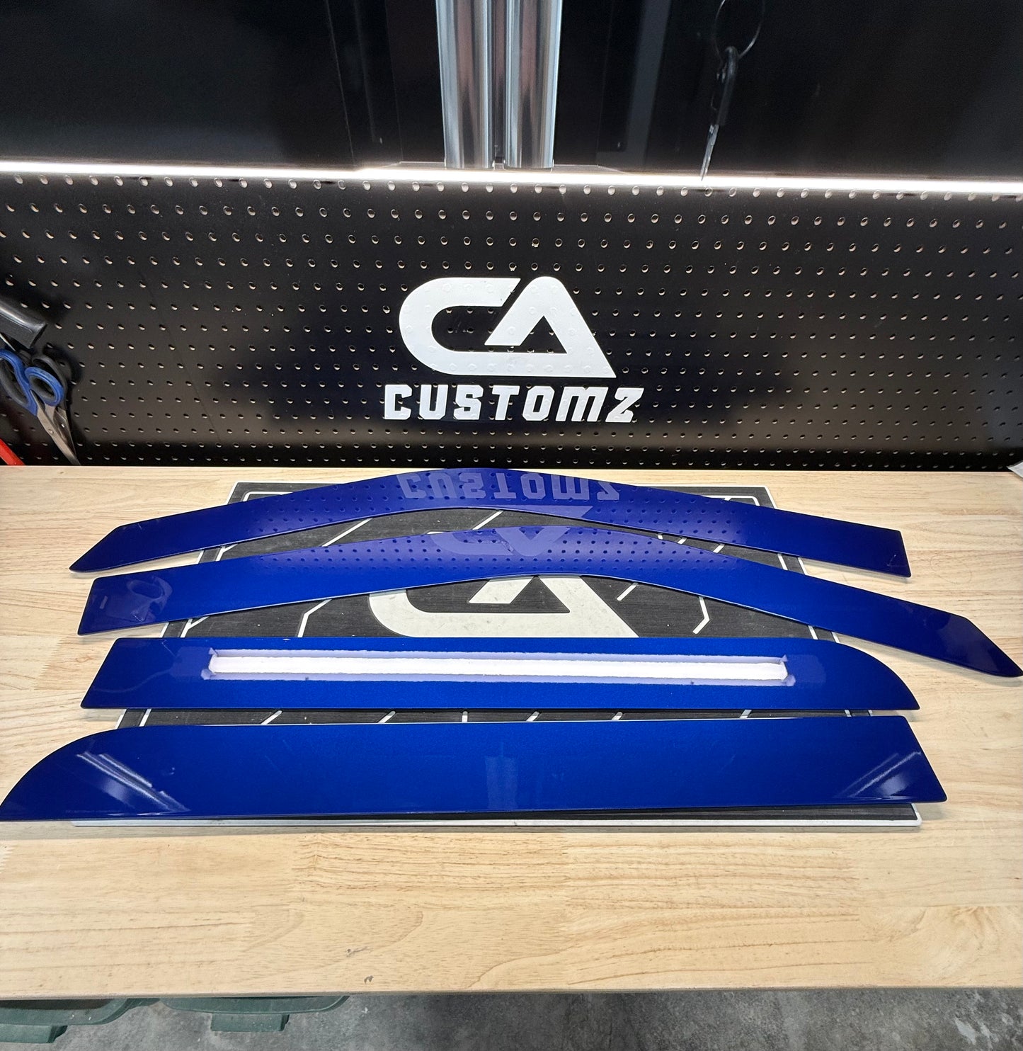 2015-2026 Ford ALUMINUM Paint Matched Rain guards