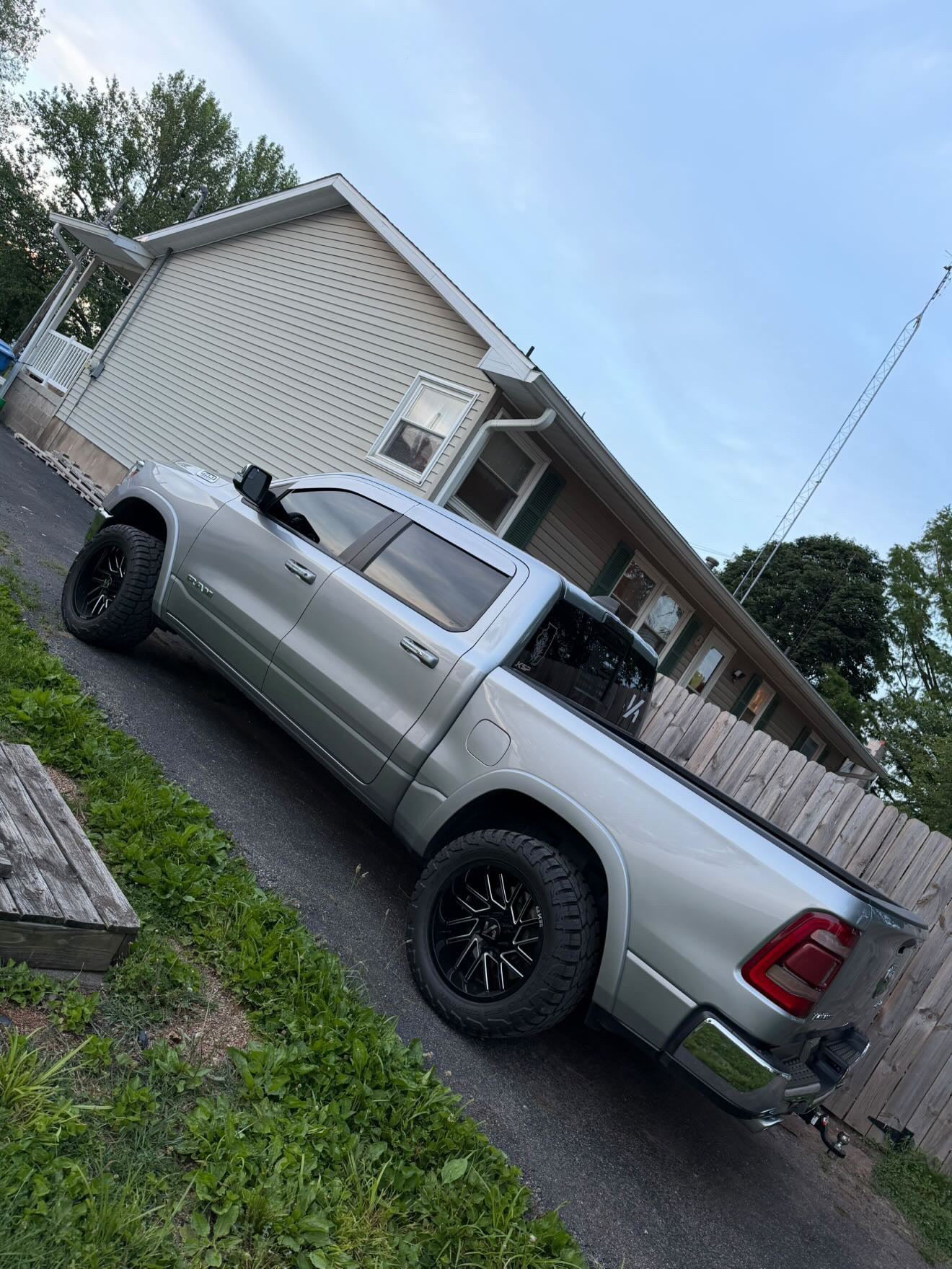 2019-2026 Ram 1500 ALUMINUM Paint Matched Rain guards