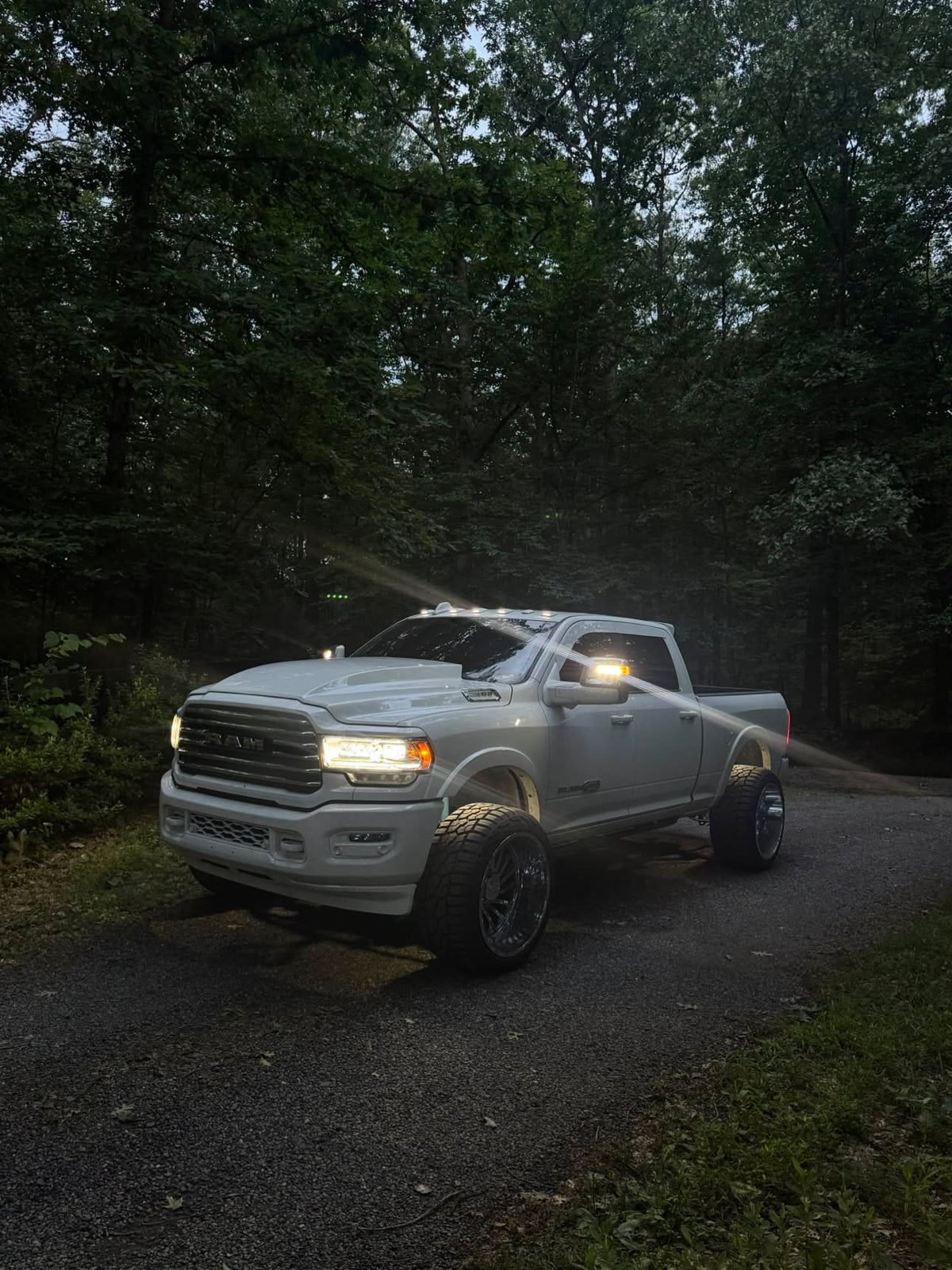2010-2026 Ram ALUMINUM Paint Matched Rain Guards