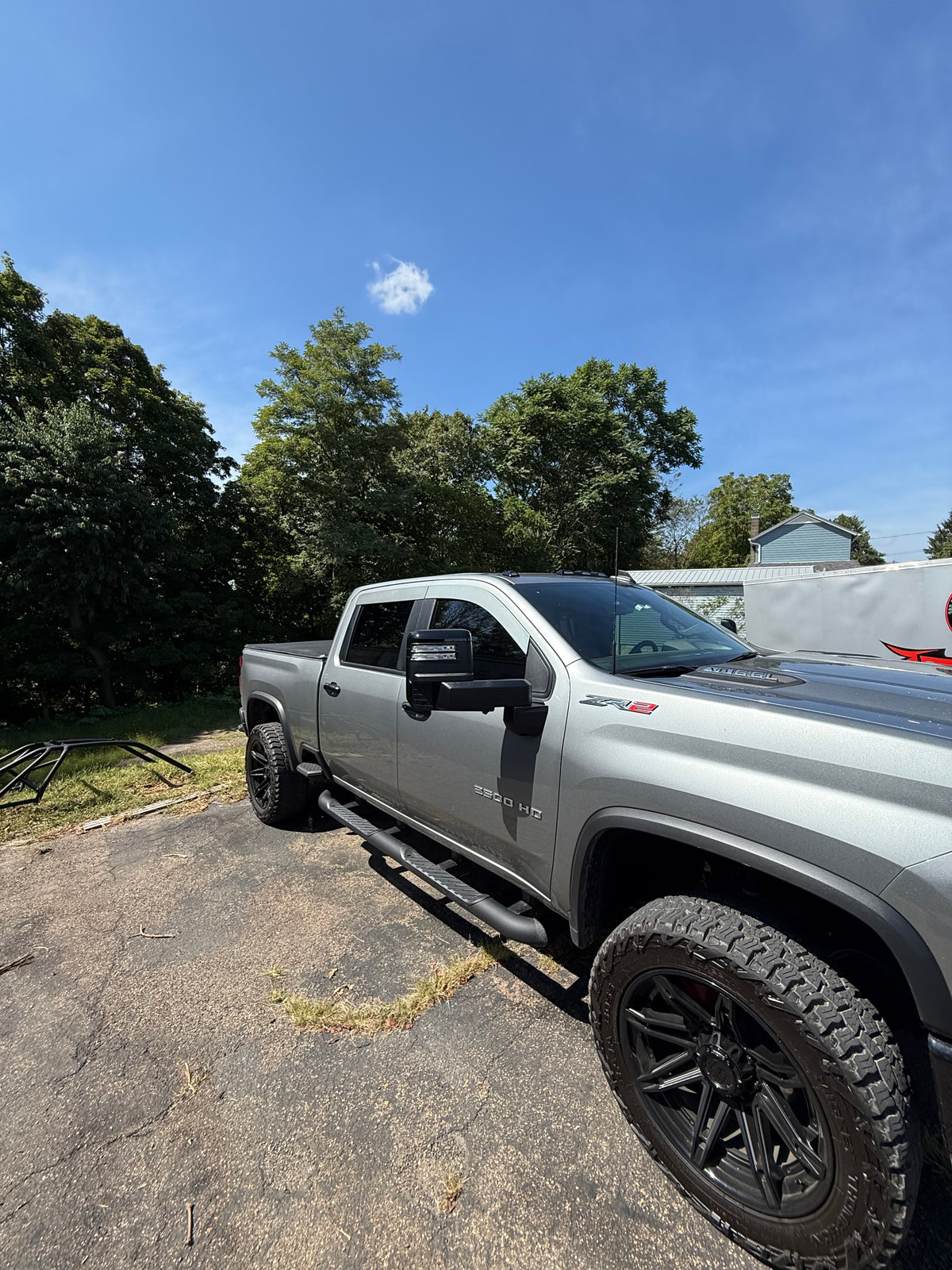 2019-2026 Chevy/GMC ALUMINUM Paint Matched Rain Guards