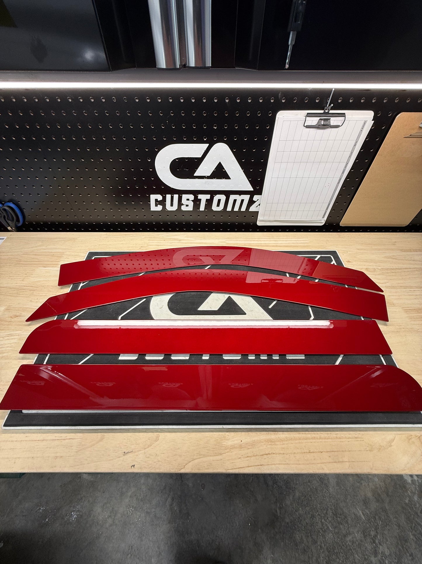 2014-2018 Chevy/GMC ALUMINUM Paint Matched Rain Guards