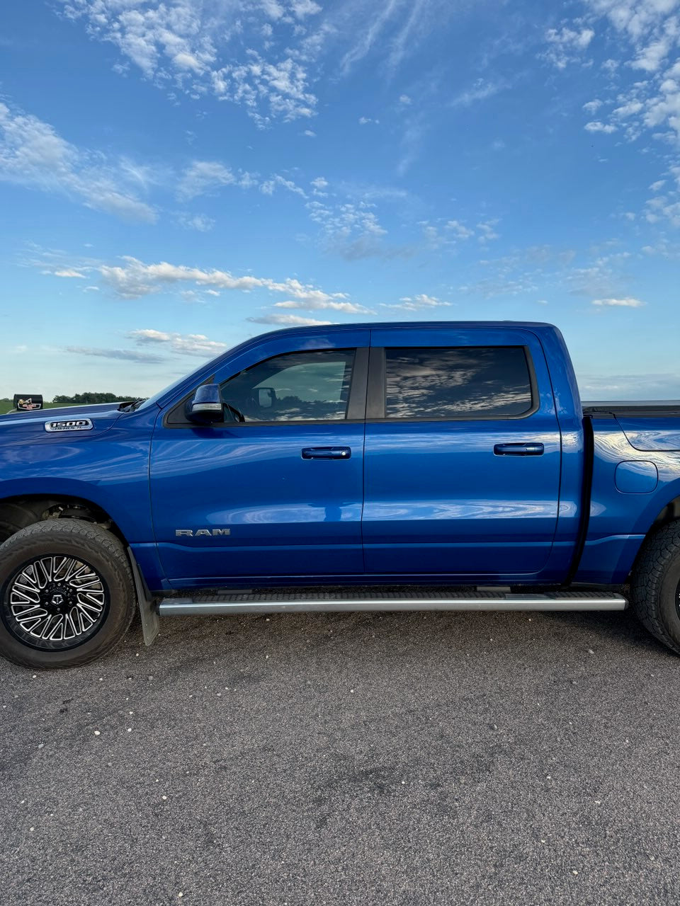 2019-2026 Ram 1500 ALUMINUM Paint Matched Rain guards