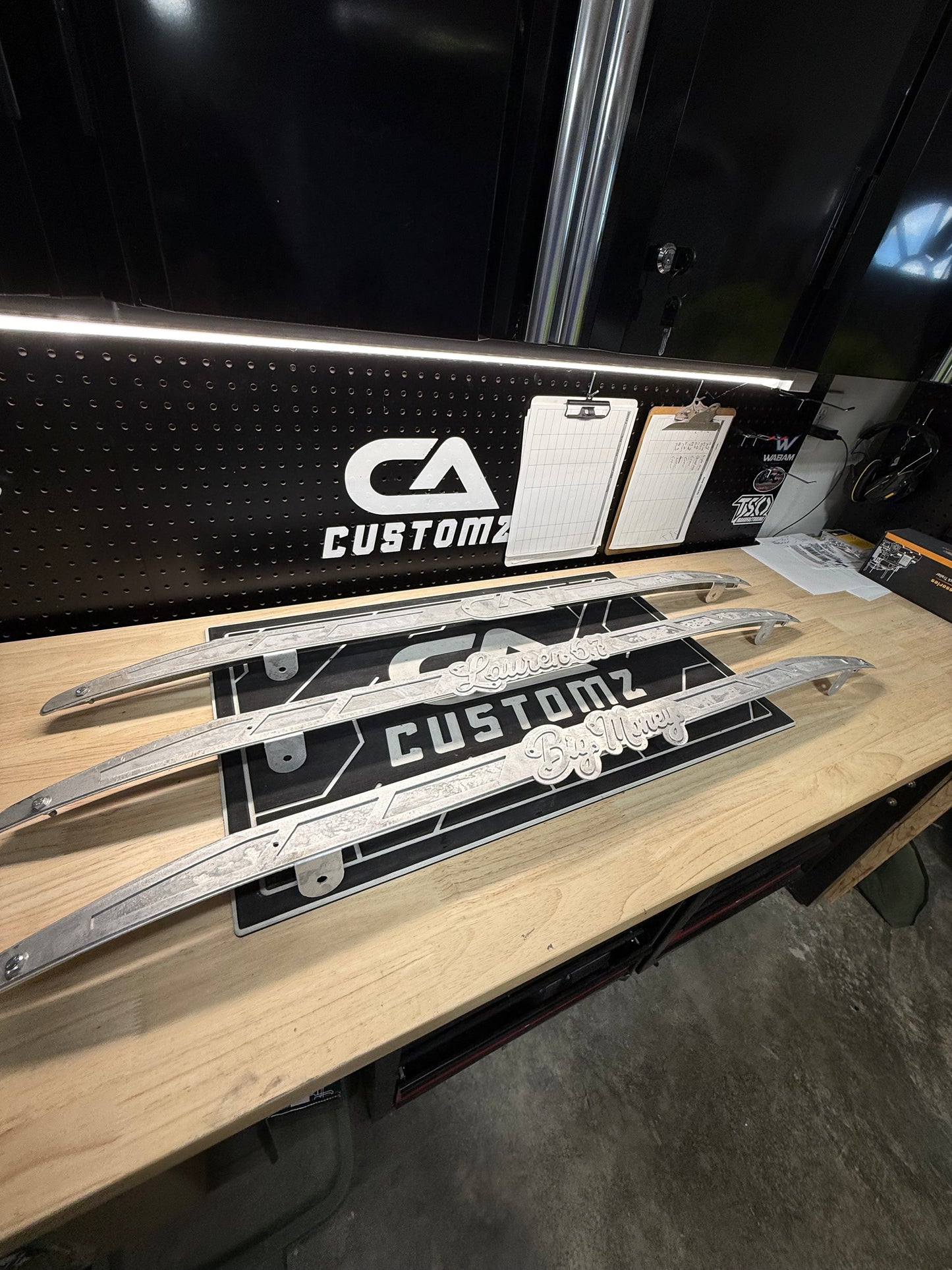 2019-2026 Dodge Ram ALUMINUM Wiper Cowl Face Plate